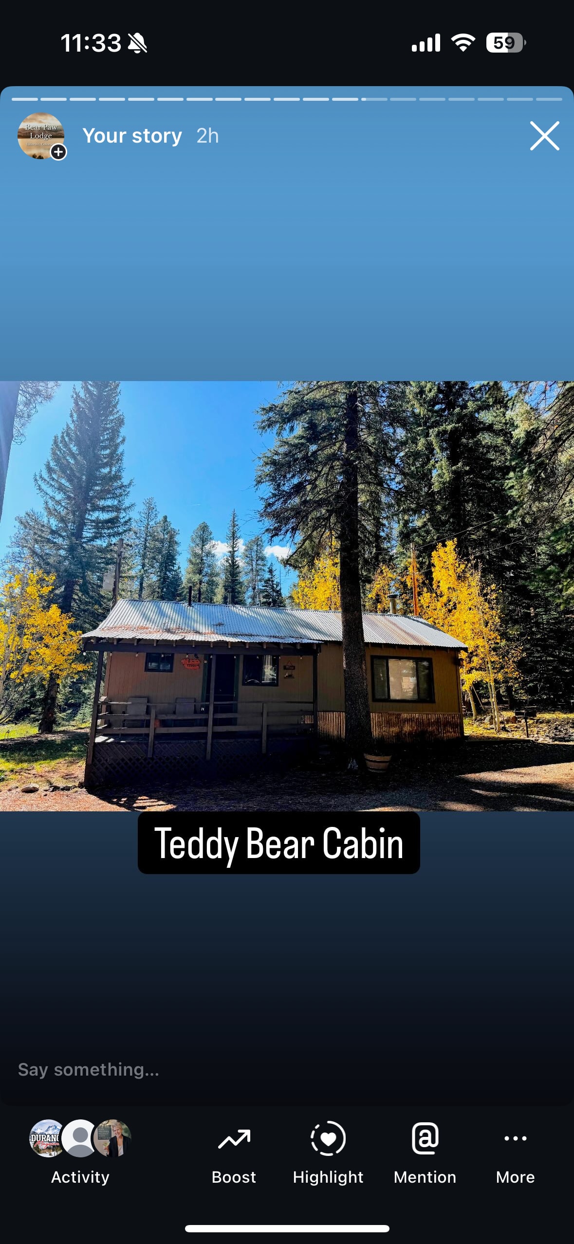Bear Paw Lodge Bear Cabins