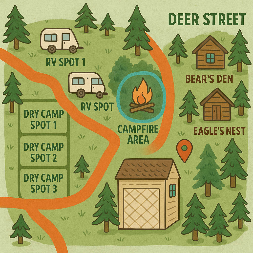 Camp By Glacier_ Camping & Cabins