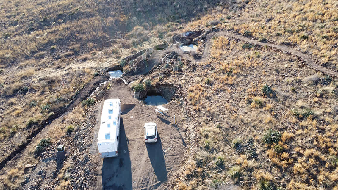 Picture of the site