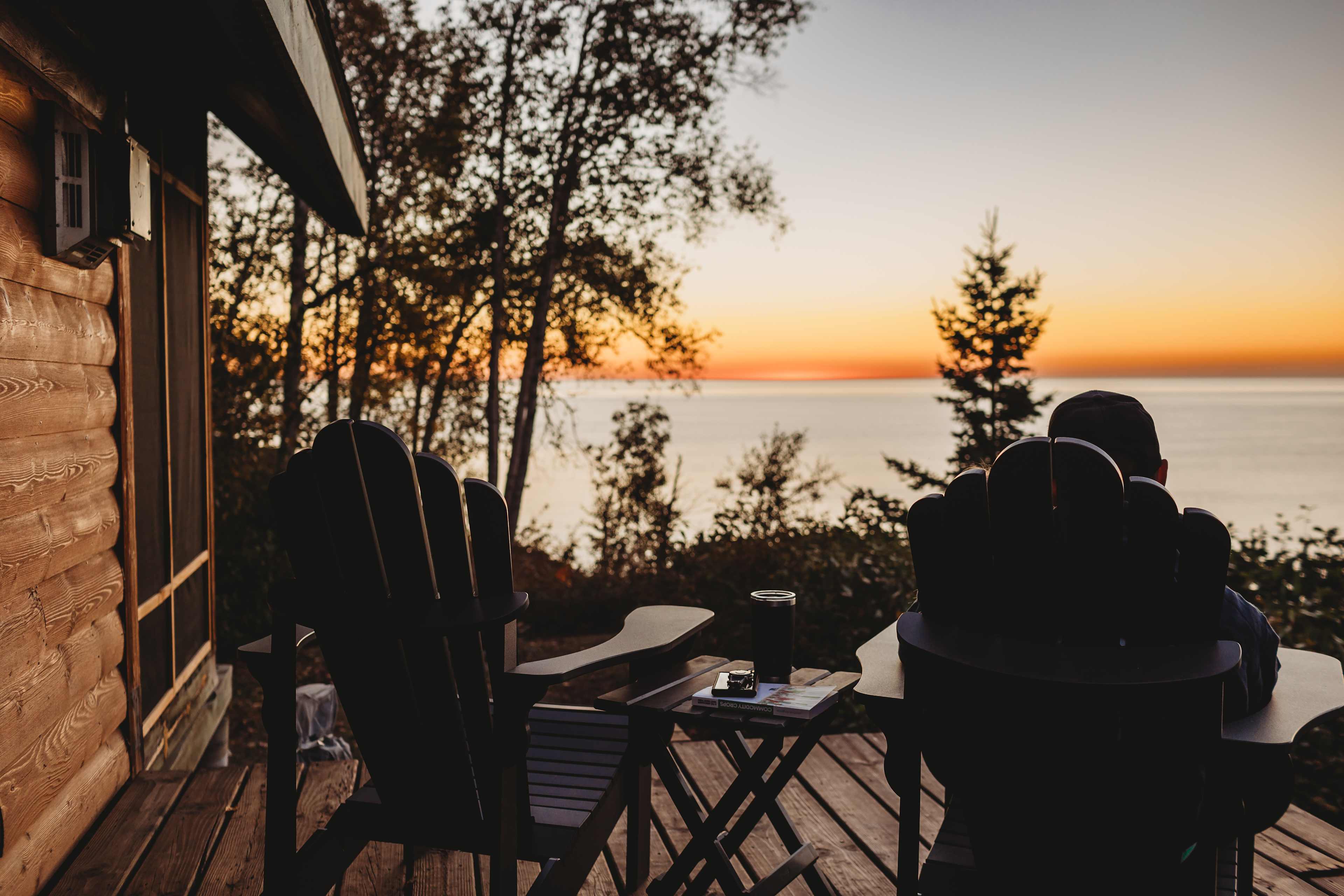 Tiny Cabin on Lake Superior