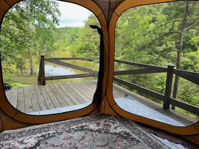 Lavender farm camping and fishing