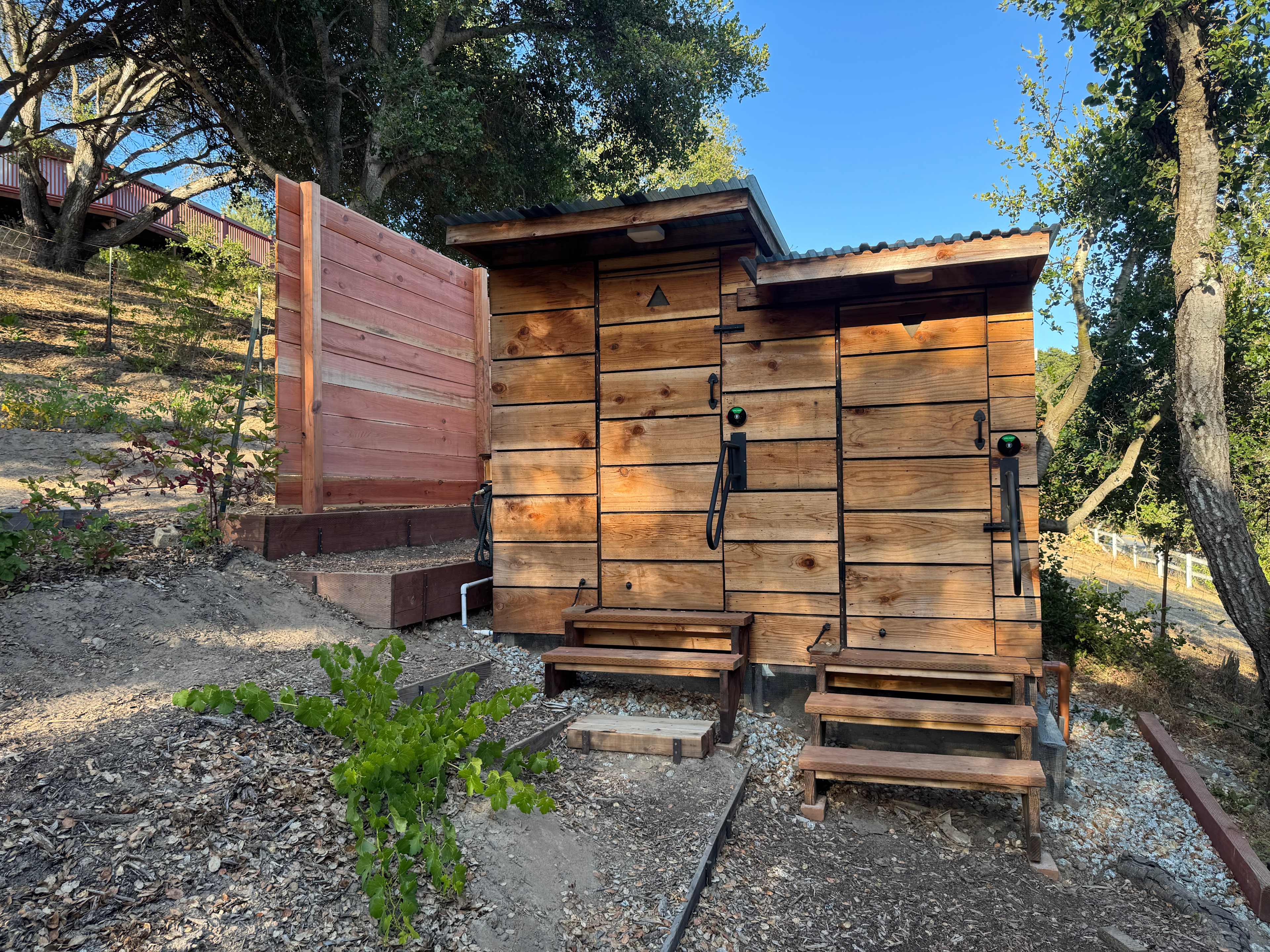 Bathroom/Shower/Privacy Fence.