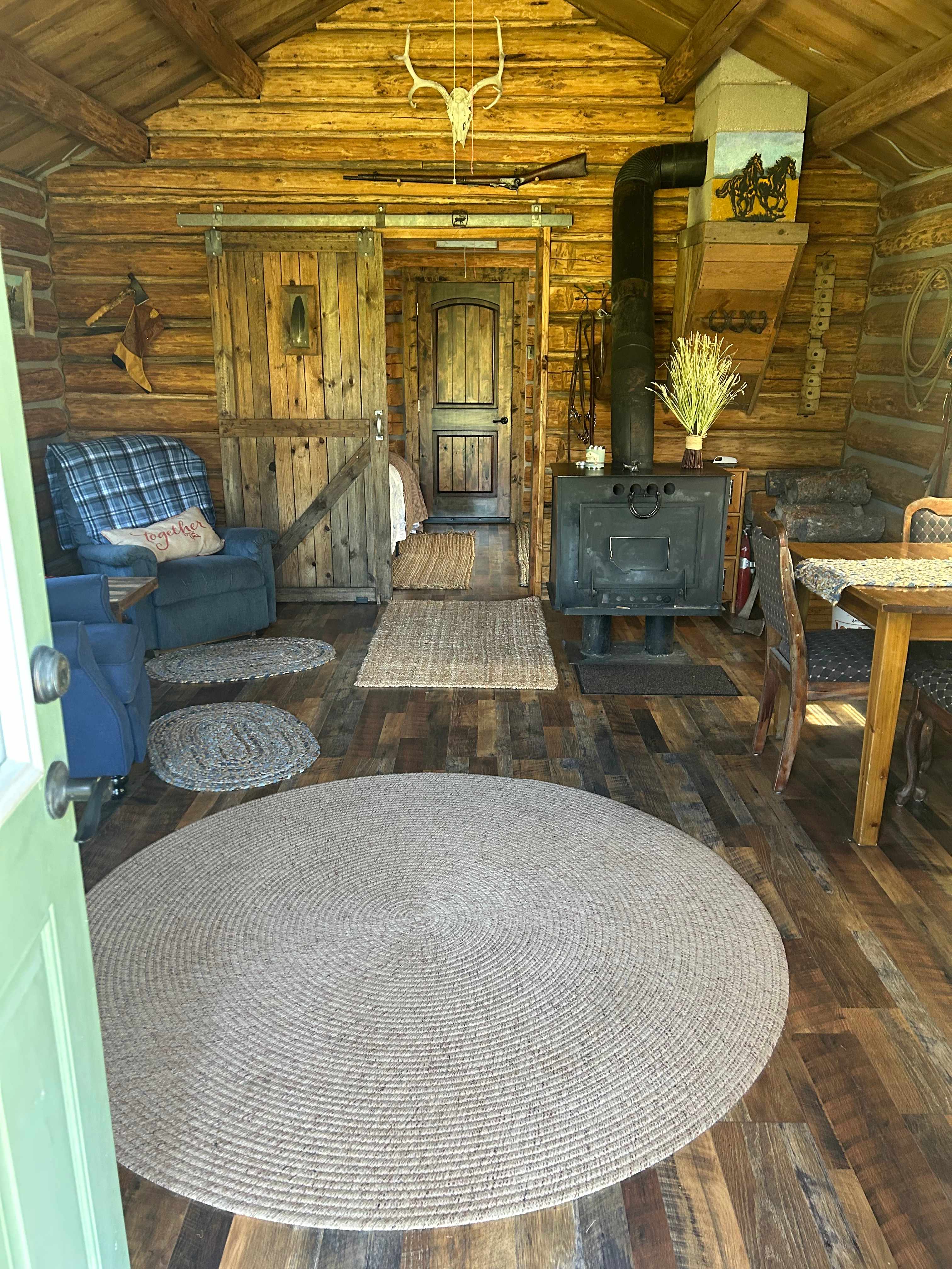 Western MT cabin and camping