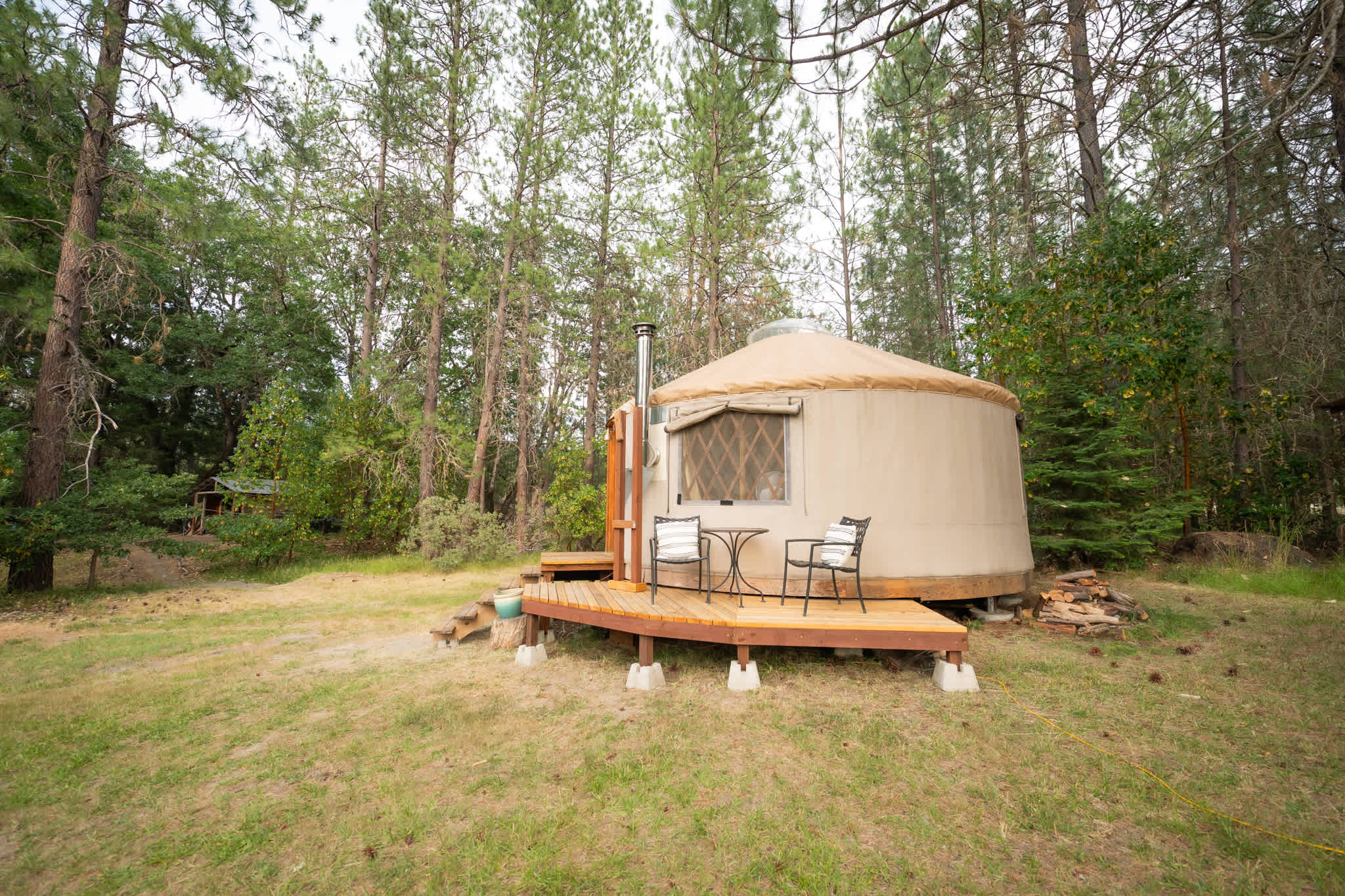 Yosemite Lakes Yurt Camping Yosemite Sweetgrass Sanctuary Hipcamp