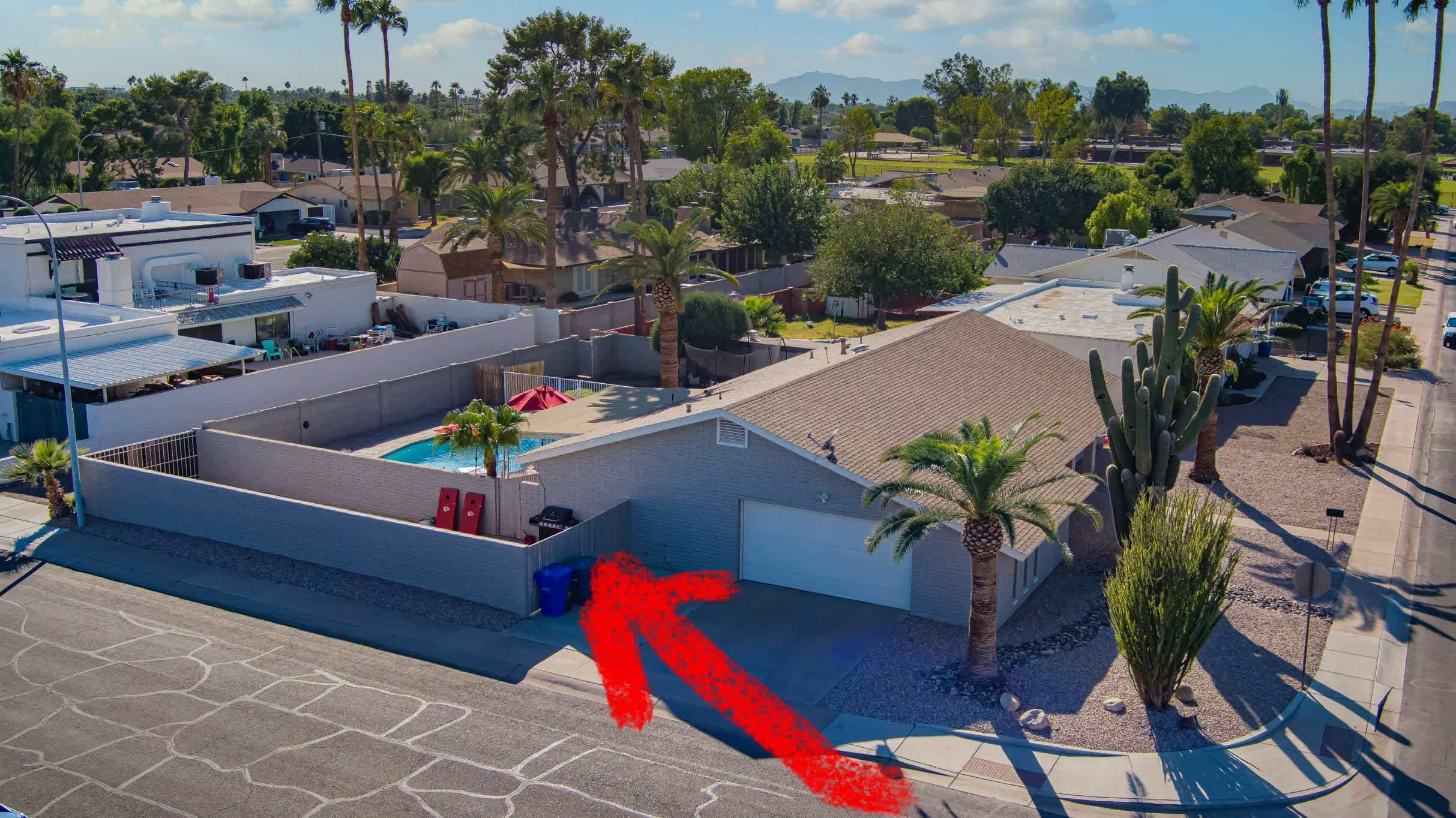 Picture of the site
