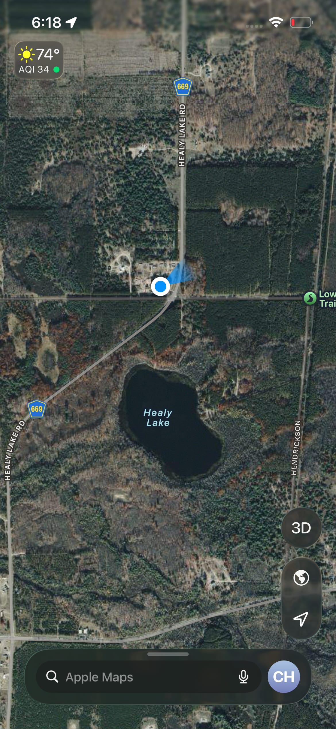 Picture of the site