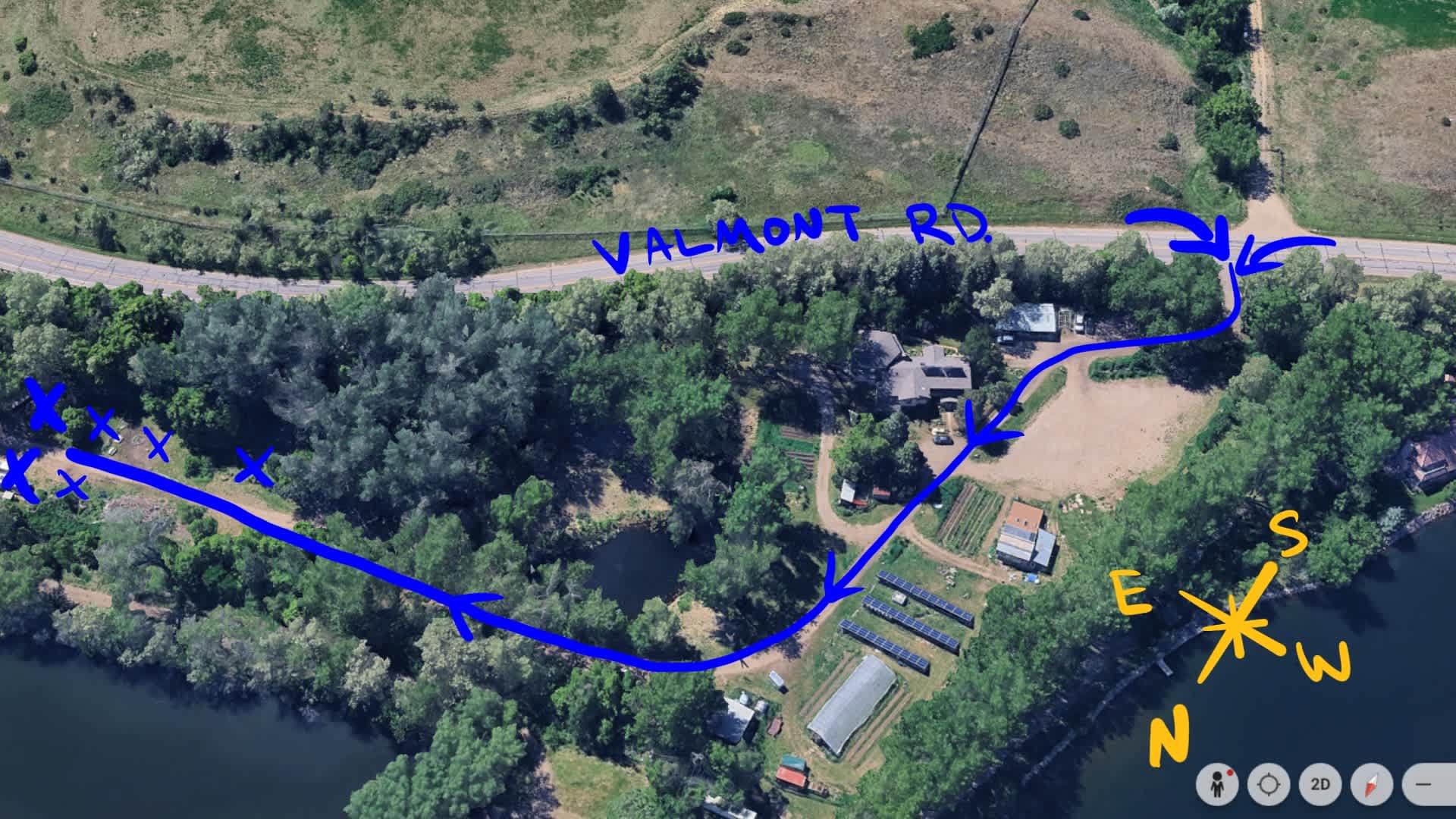 Picture of the site