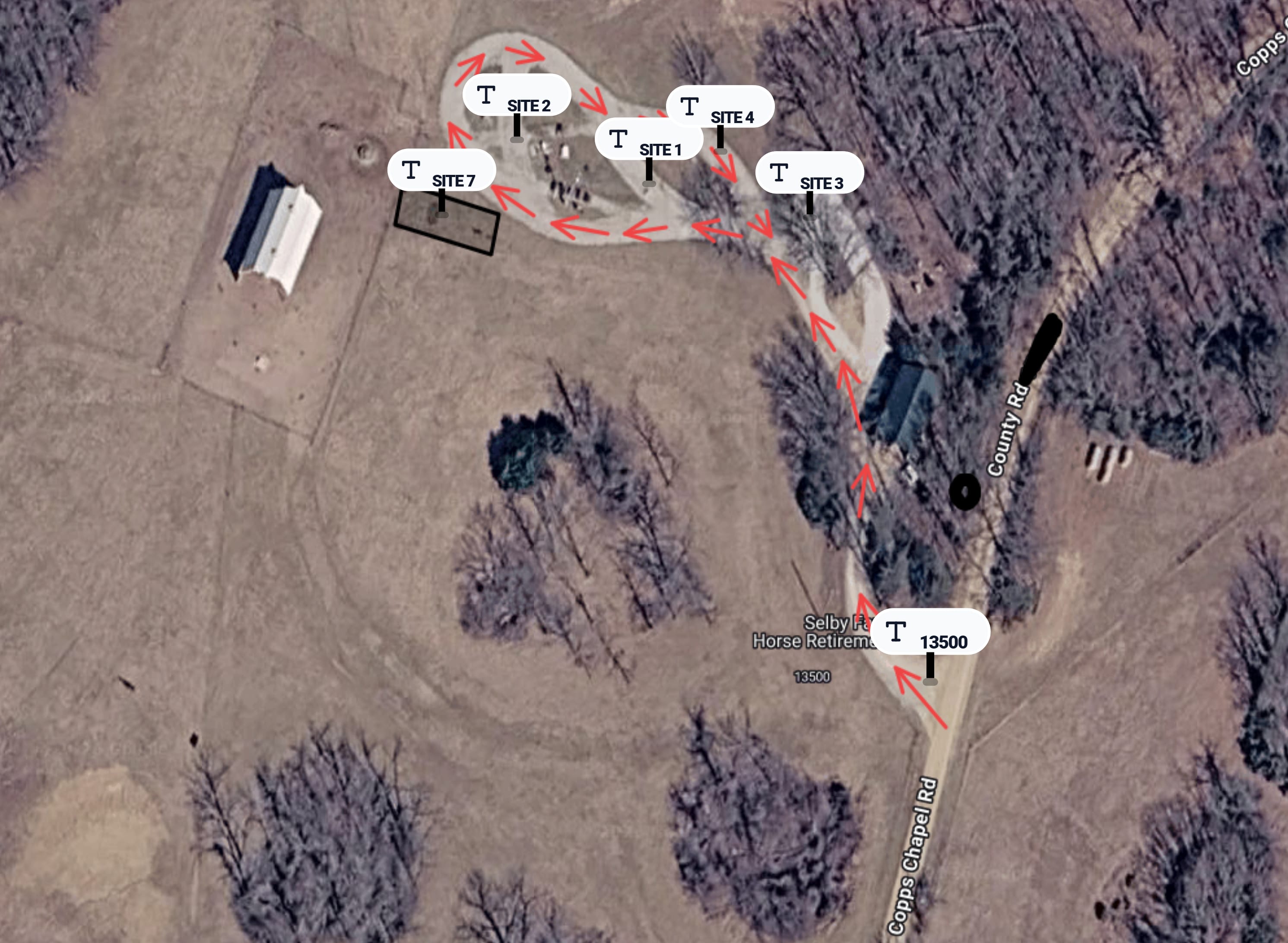 Picture of the site