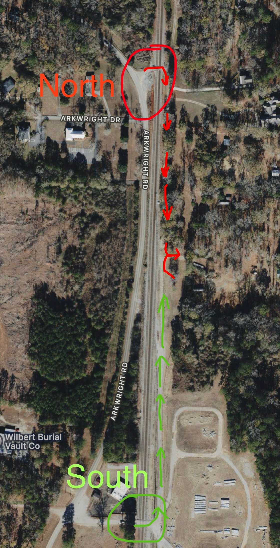 Picture of the site