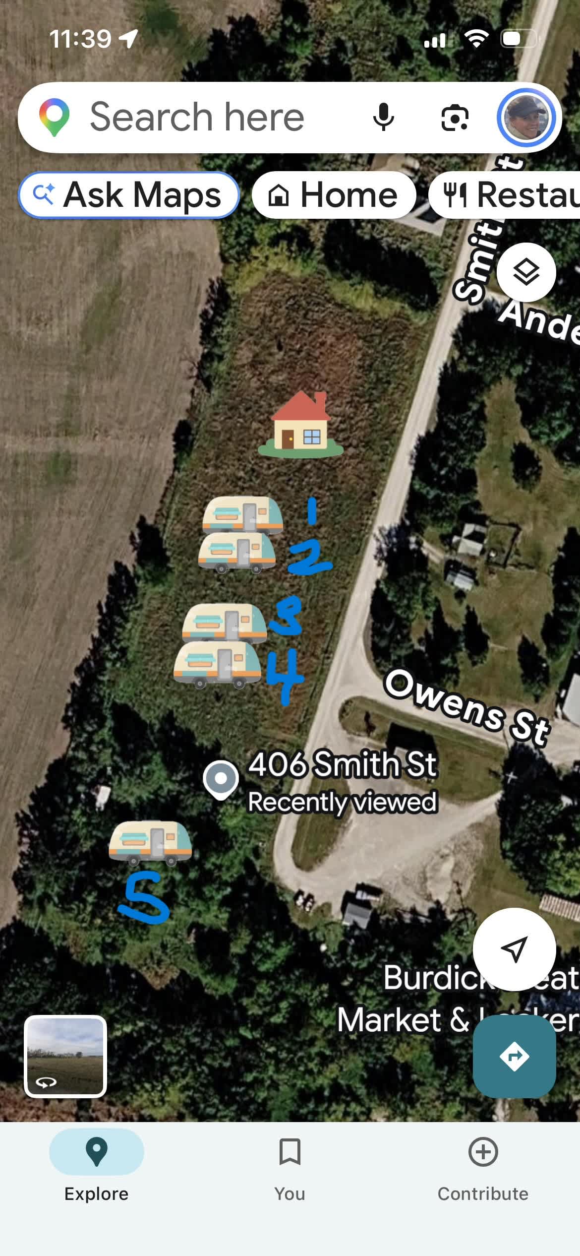 Picture of the site