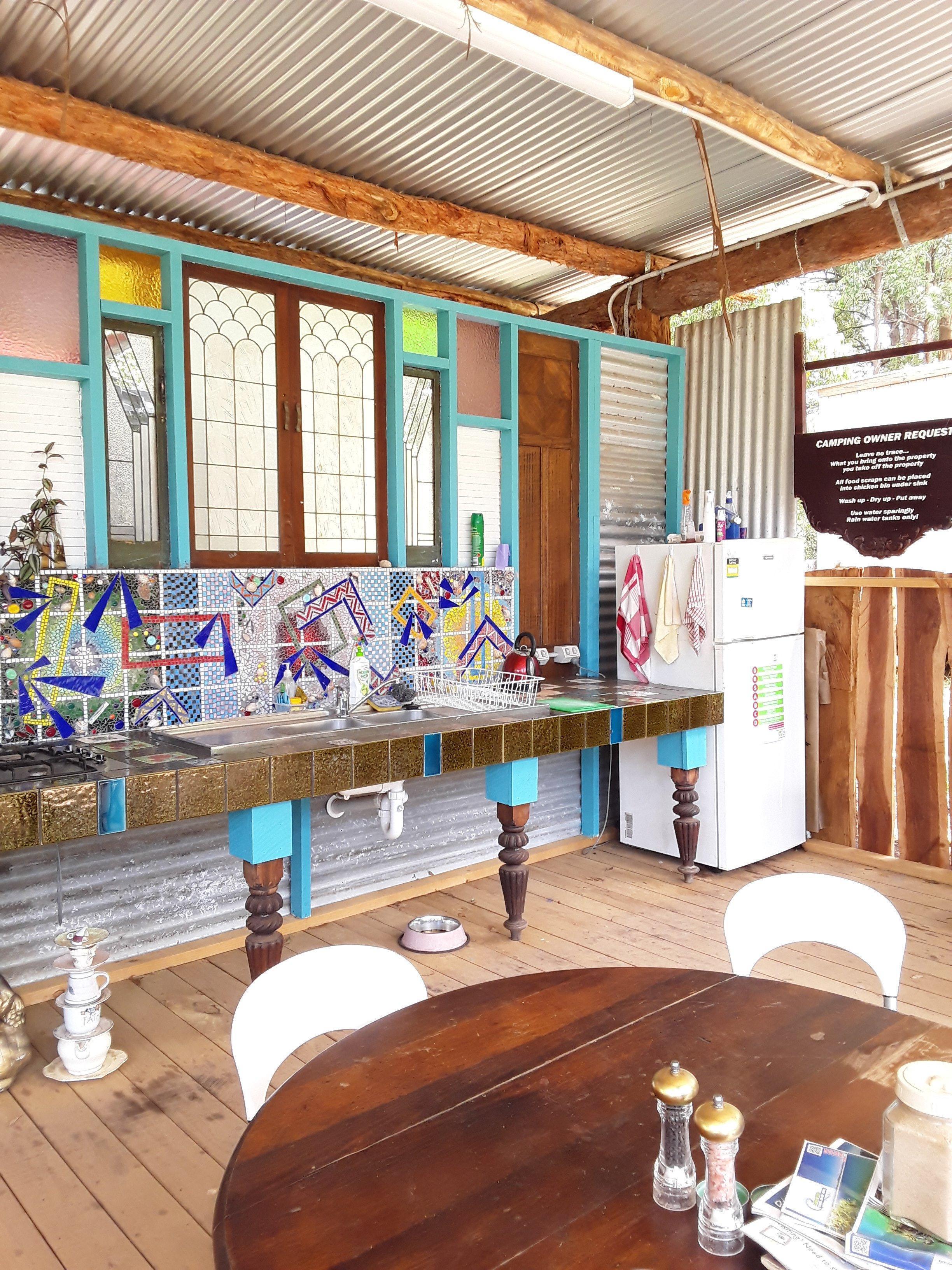 Camp Kitchen.