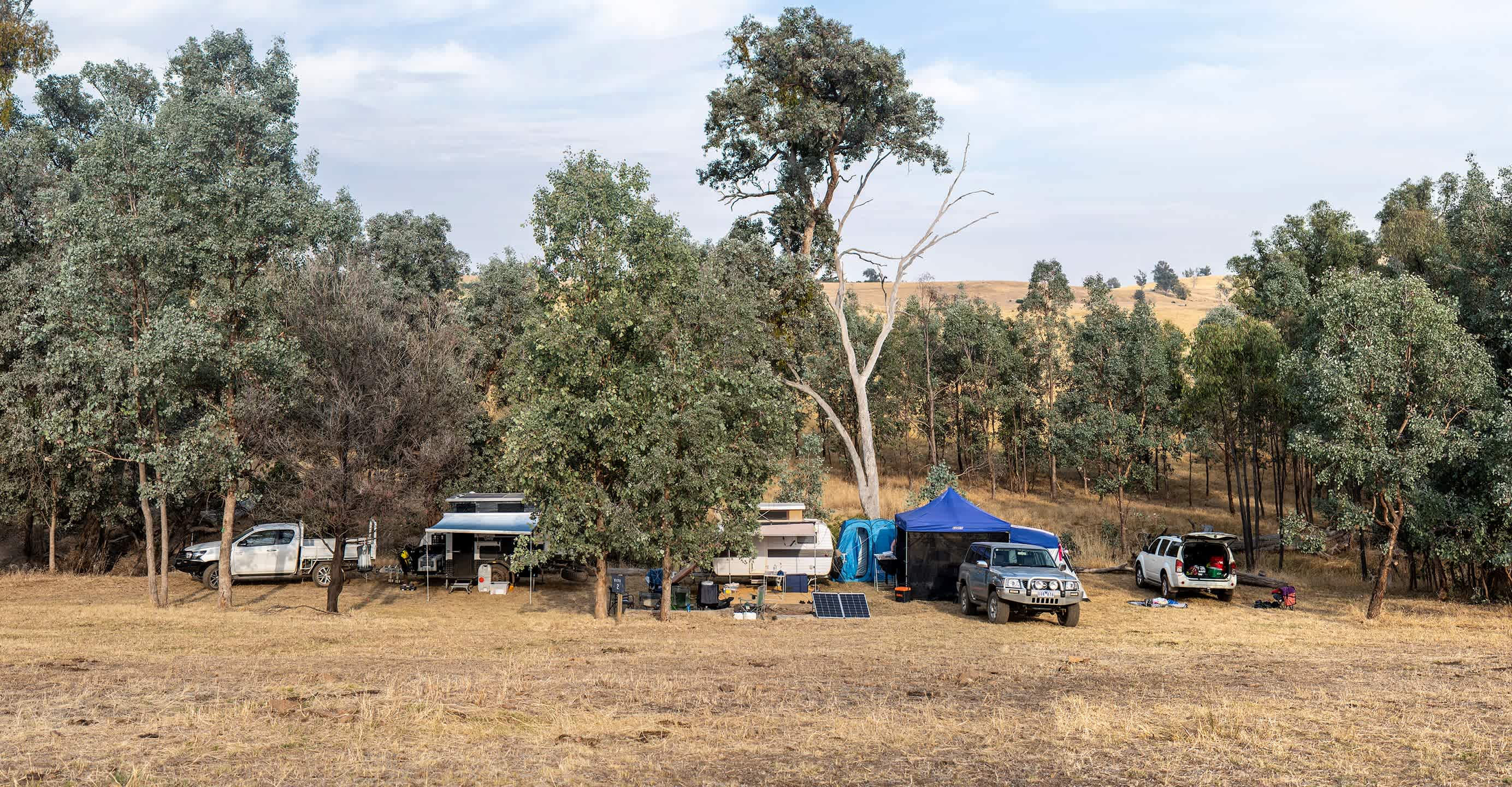 Campsite 2. Large sites, great for groups