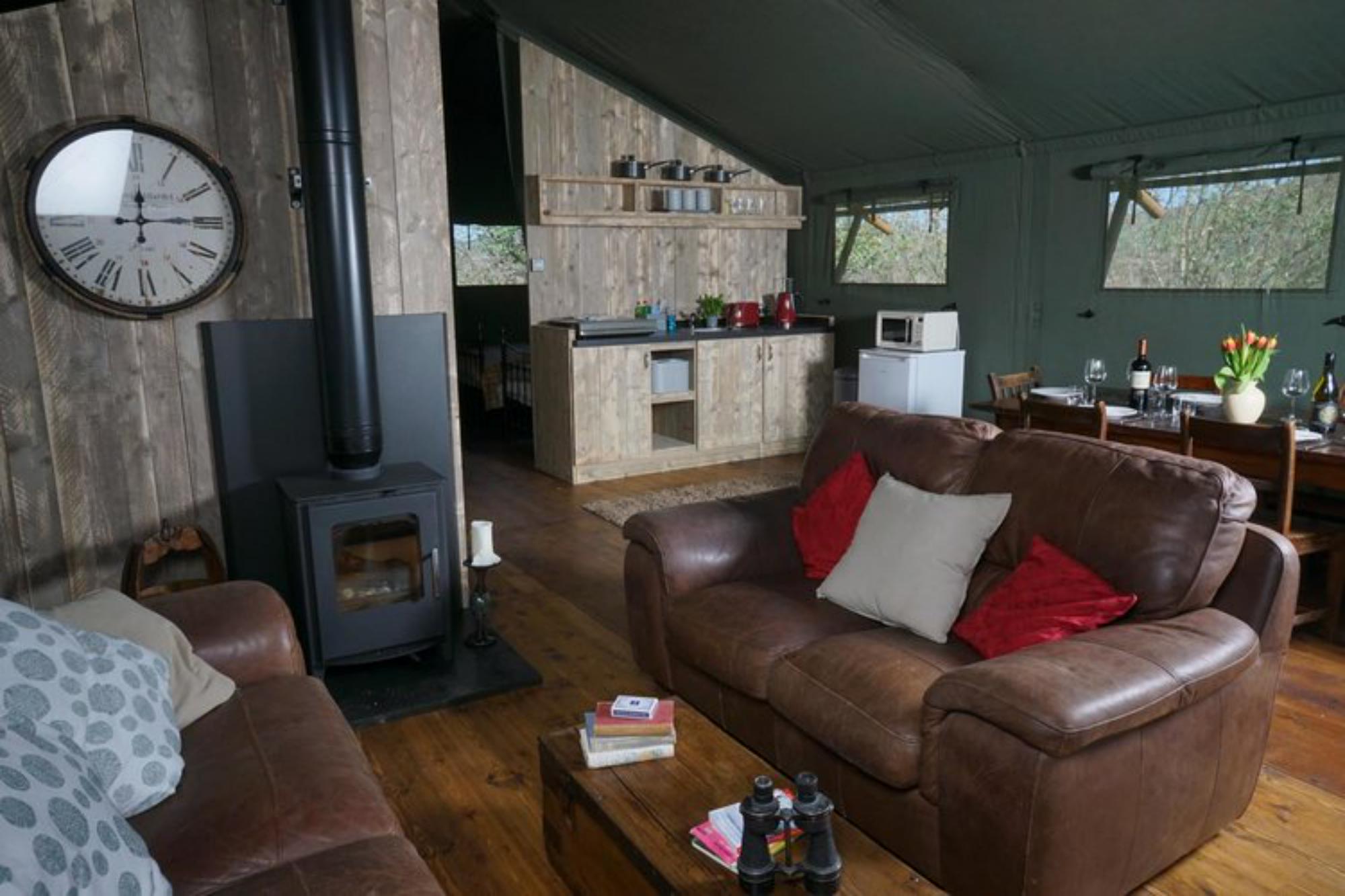 Goshawk luxury canvas lodge