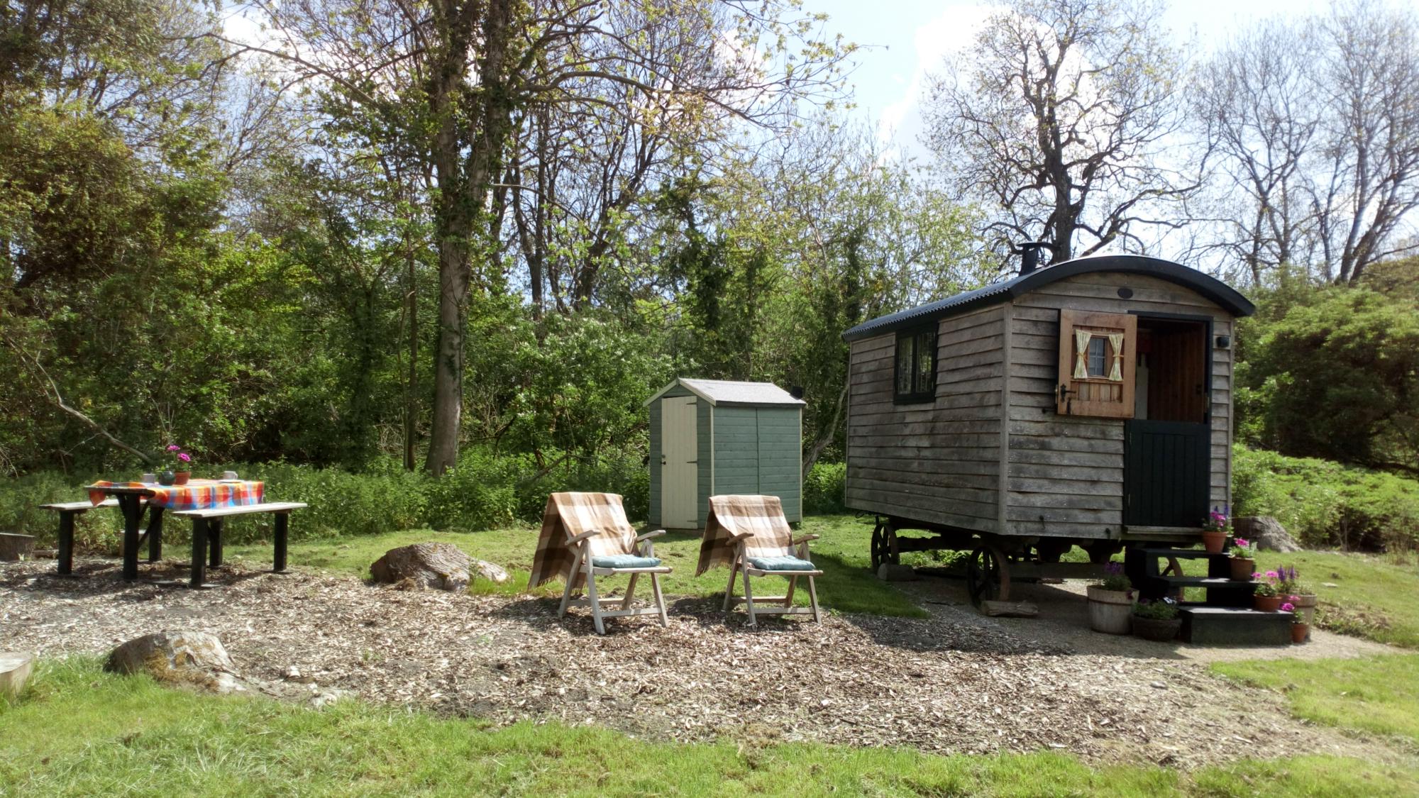 Oak Shepherd's Hut