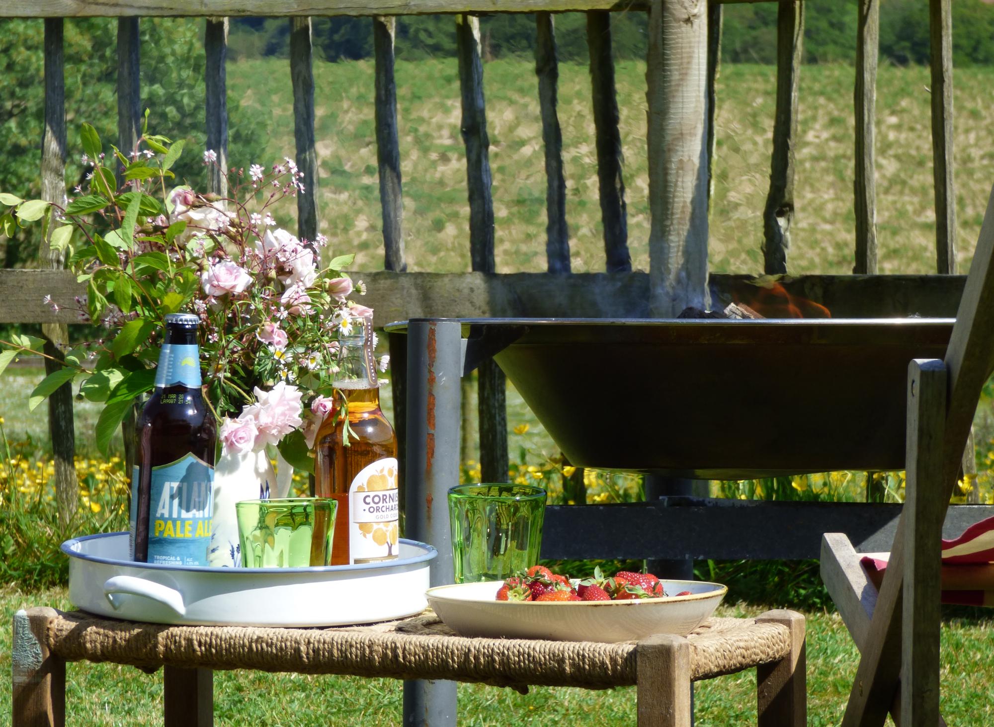 Shepherd's Hut with private hot tub