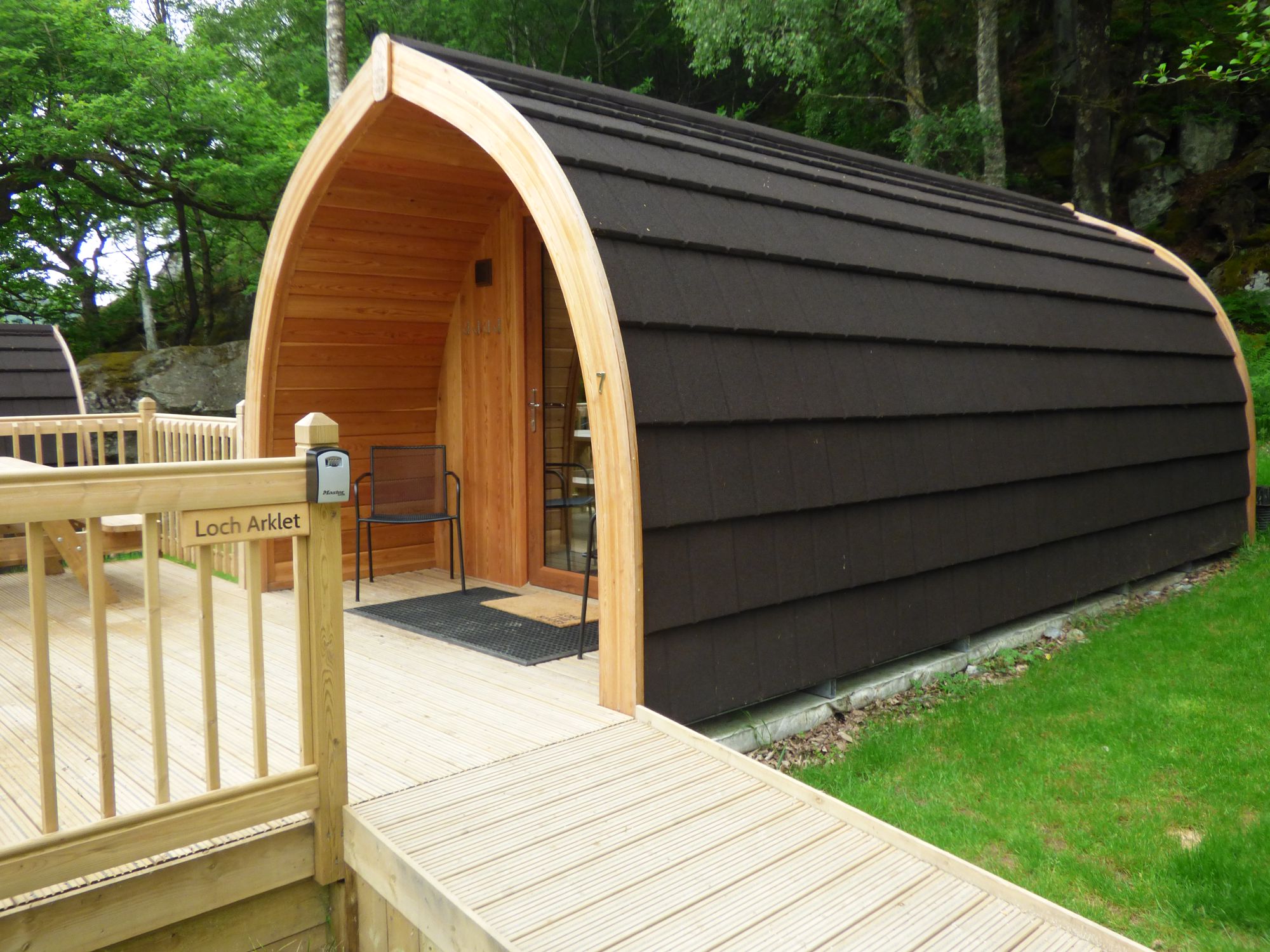 Loch Arklet - Eco Lodge