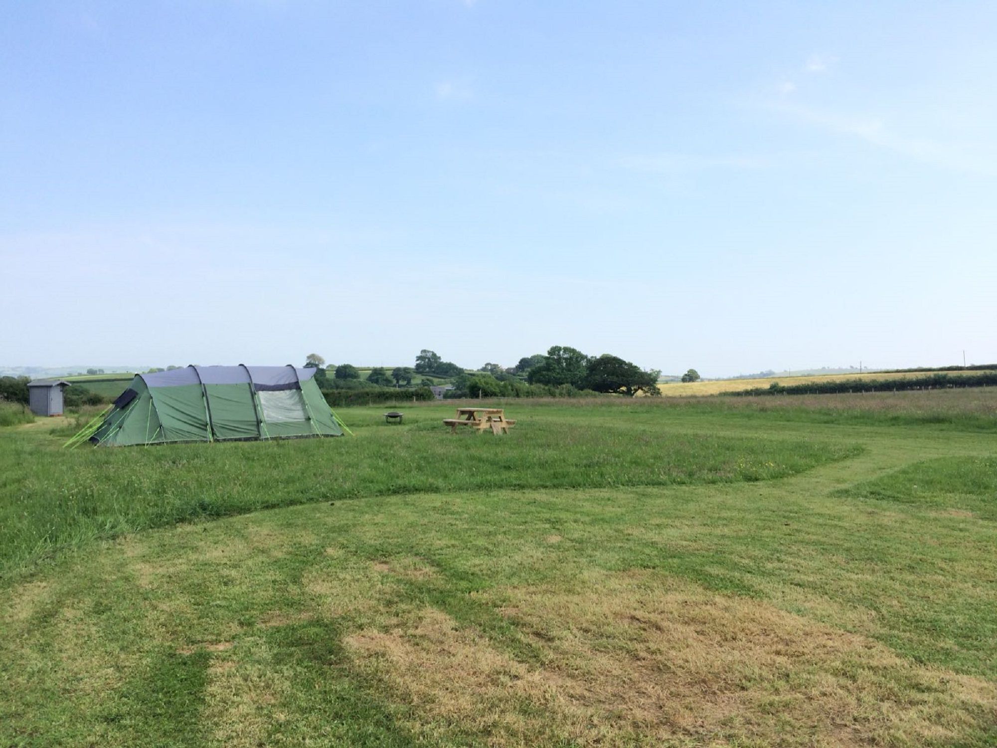 Grass Camping pitch