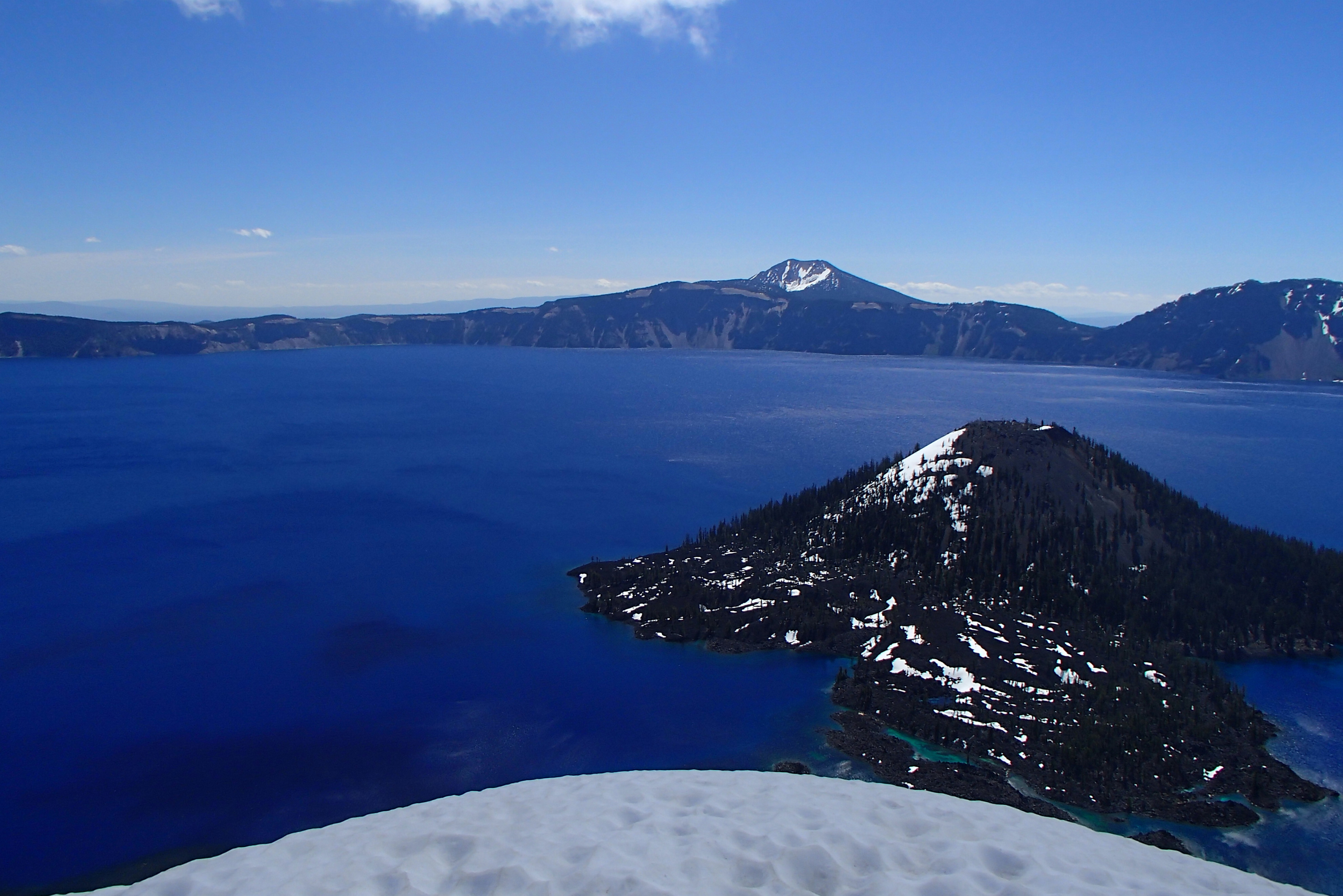 Crater Lake in June