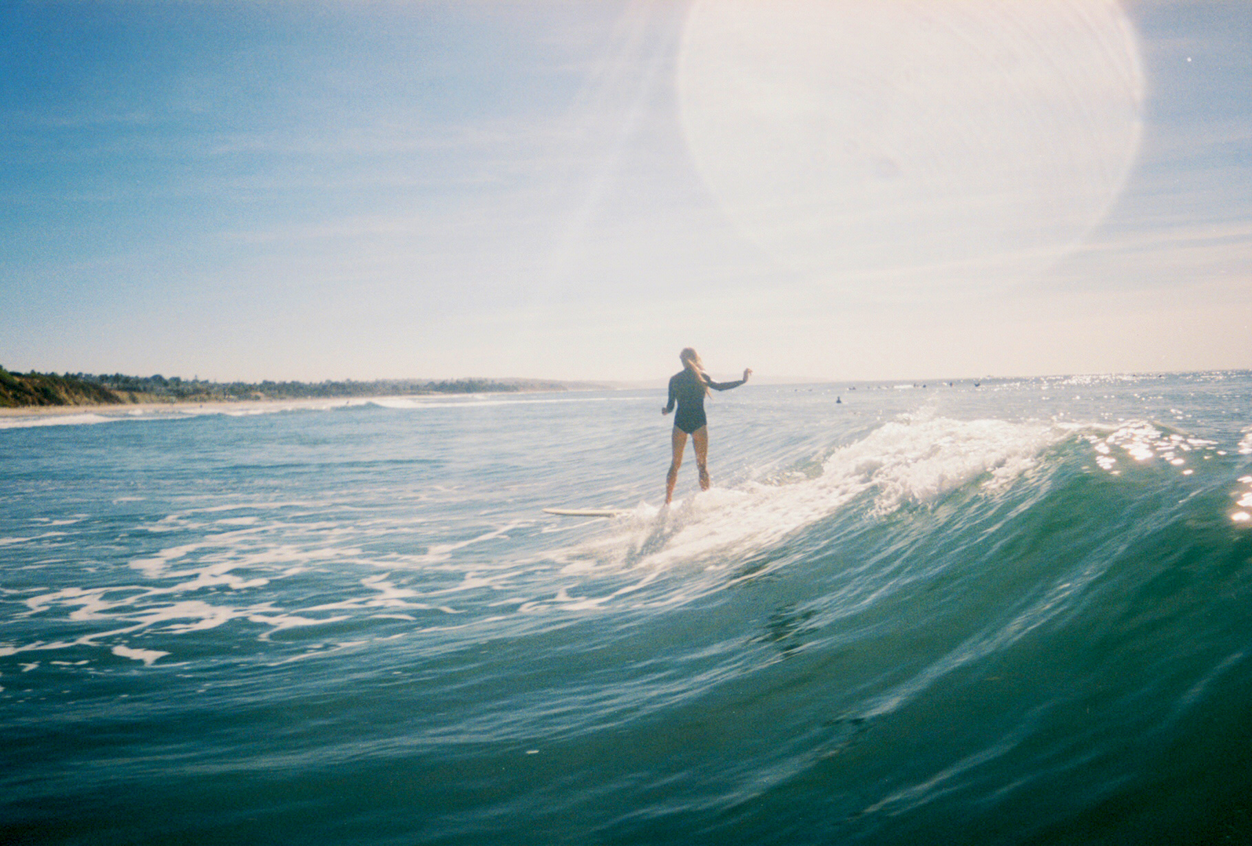 San Elijo - gliding in