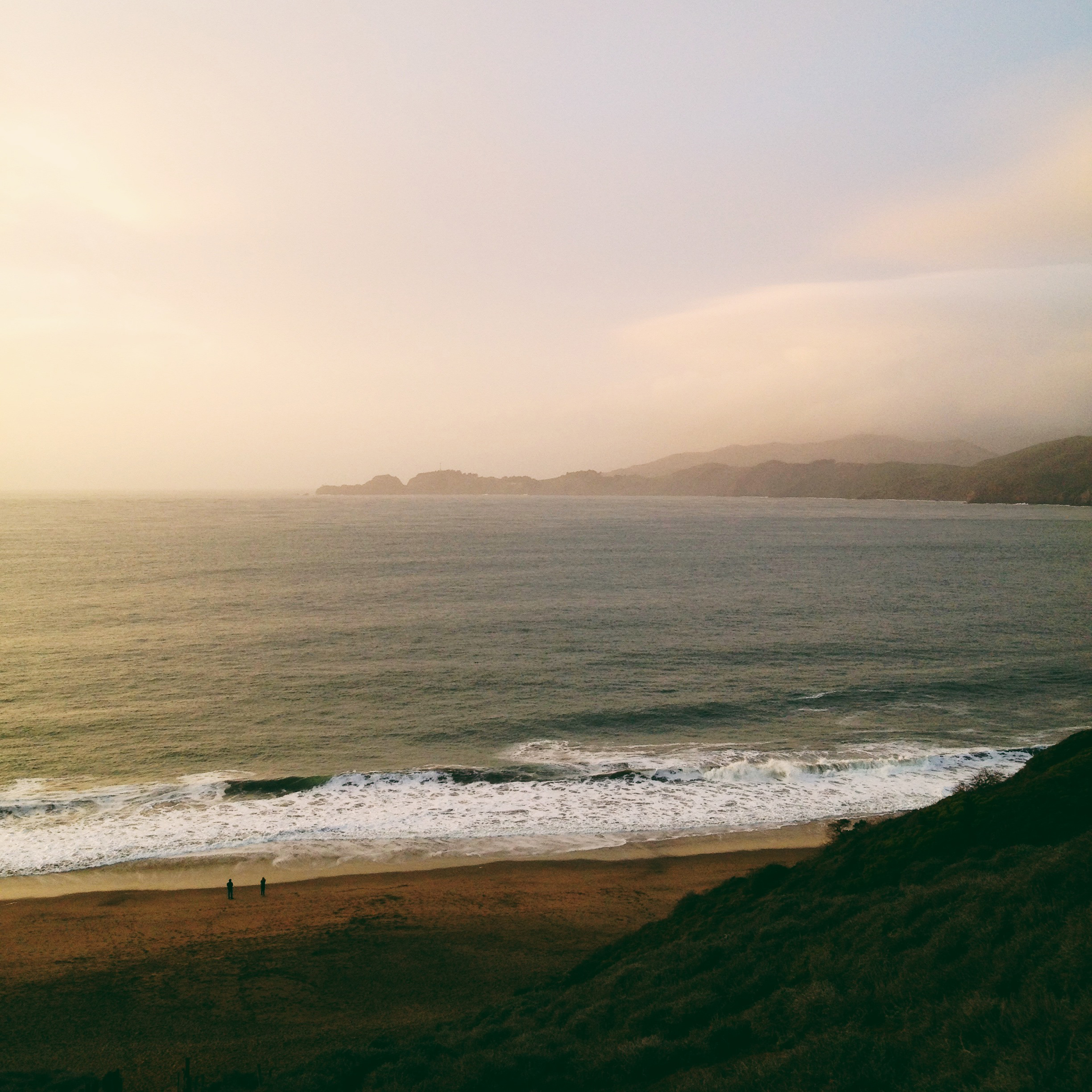 Baker Beach at Sunset