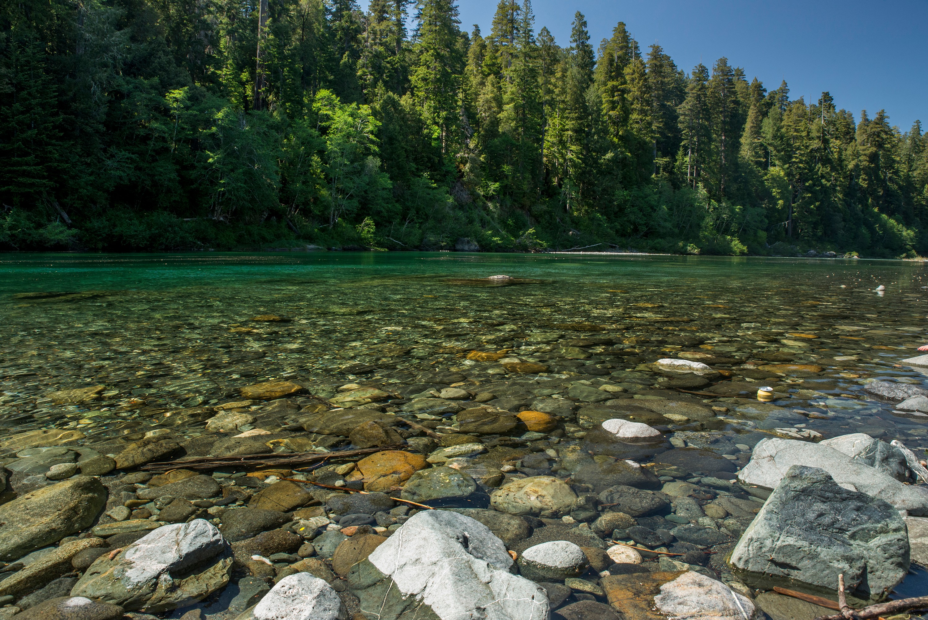 Many sites sit on the banks of the Smith River