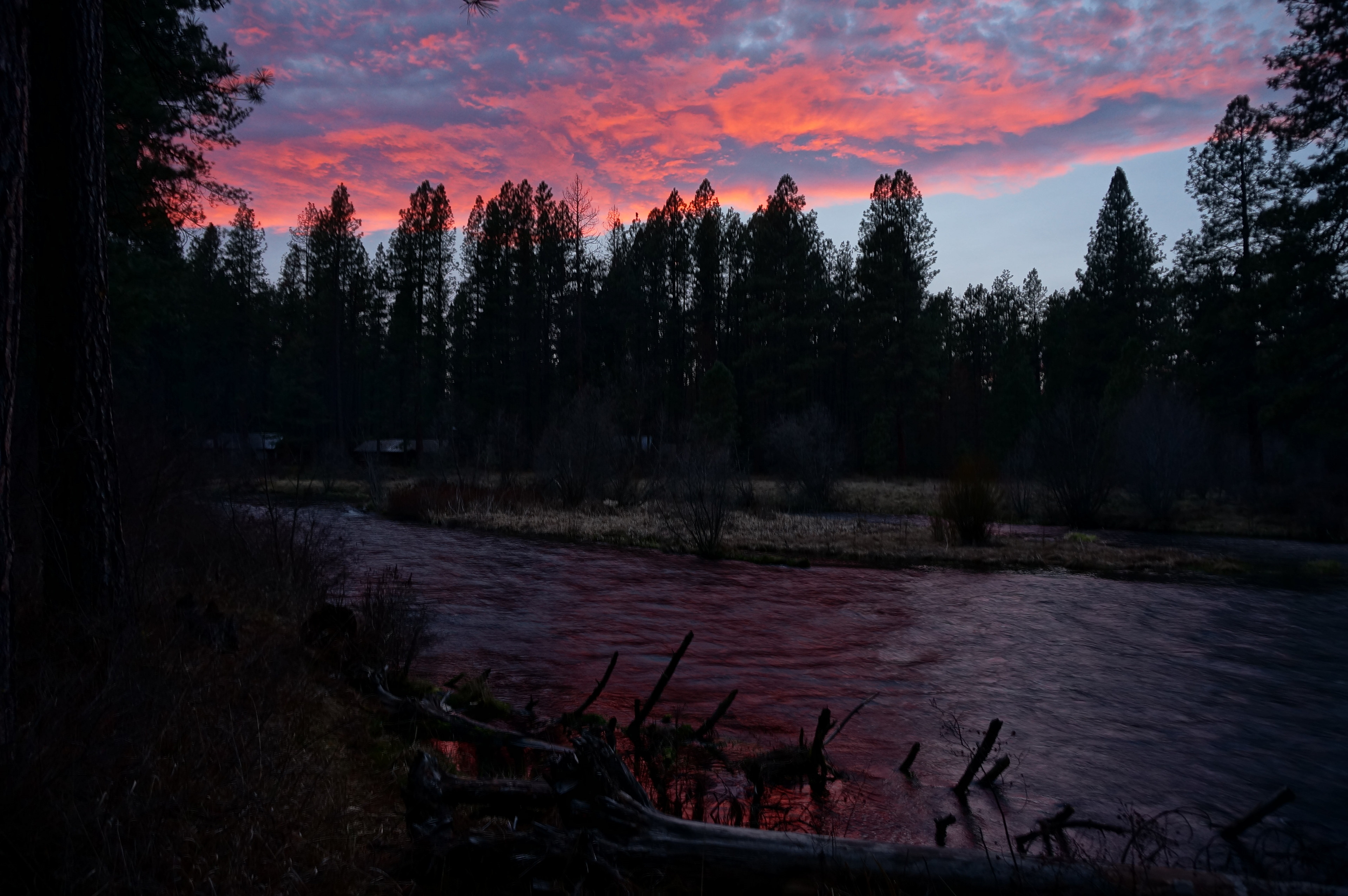 Something about camping next to this majestic river gets me every time. 