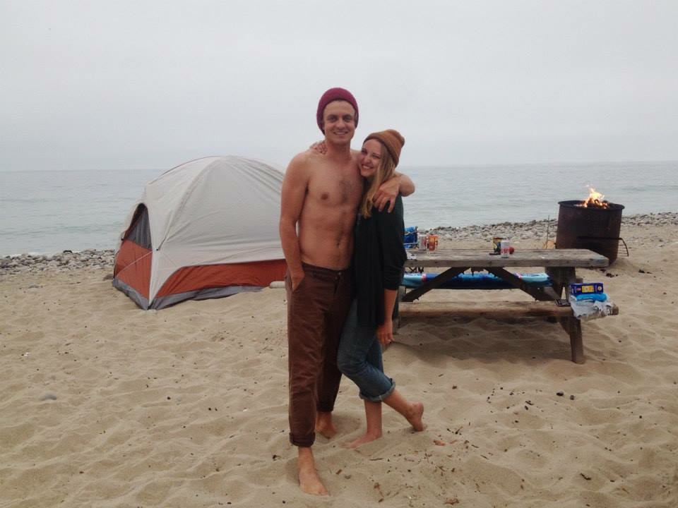 Falling asleep in the sand and to the sound of the waves makes for a nice weekend getaway. 