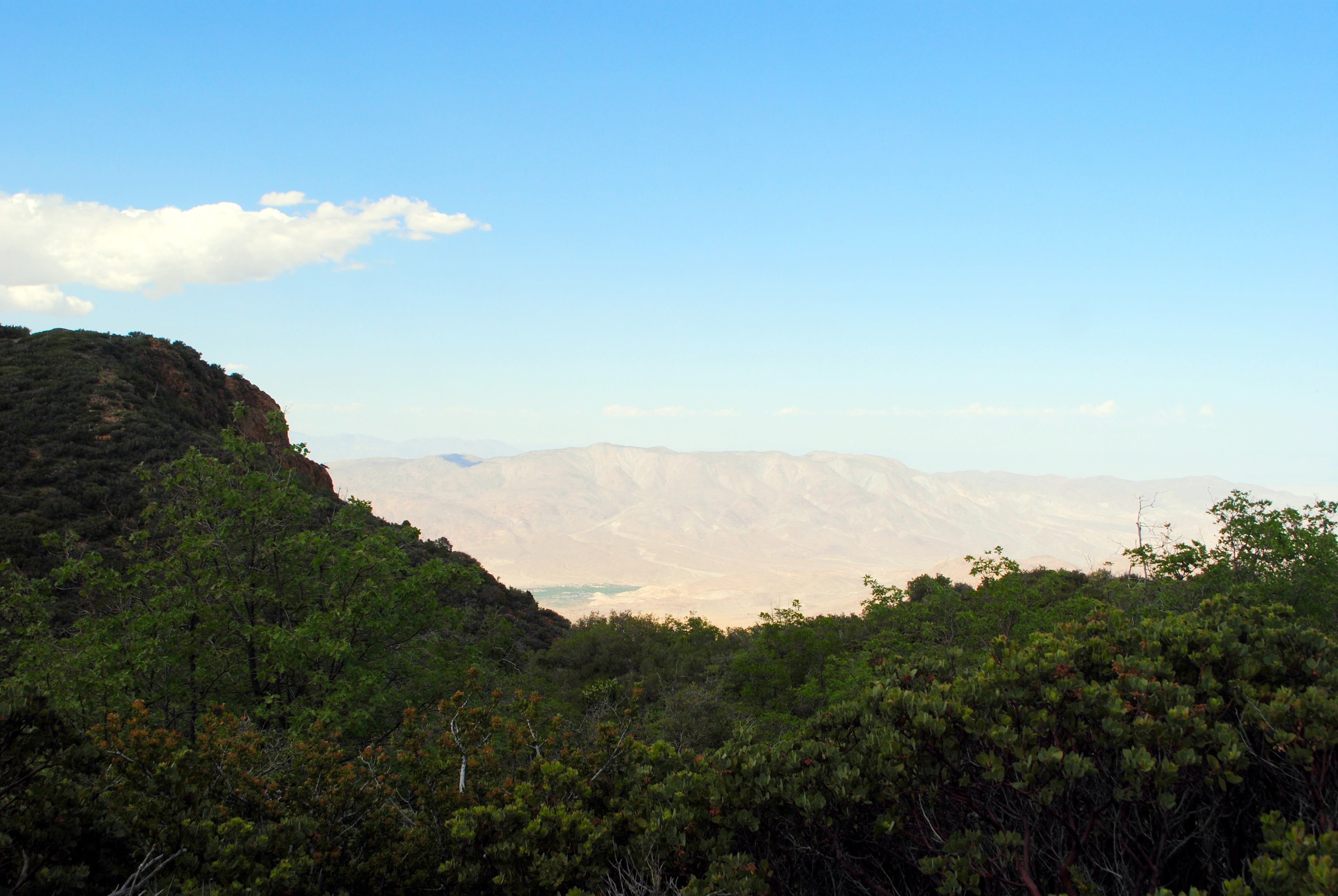 View about 10 minutes easy walk from our campsite.