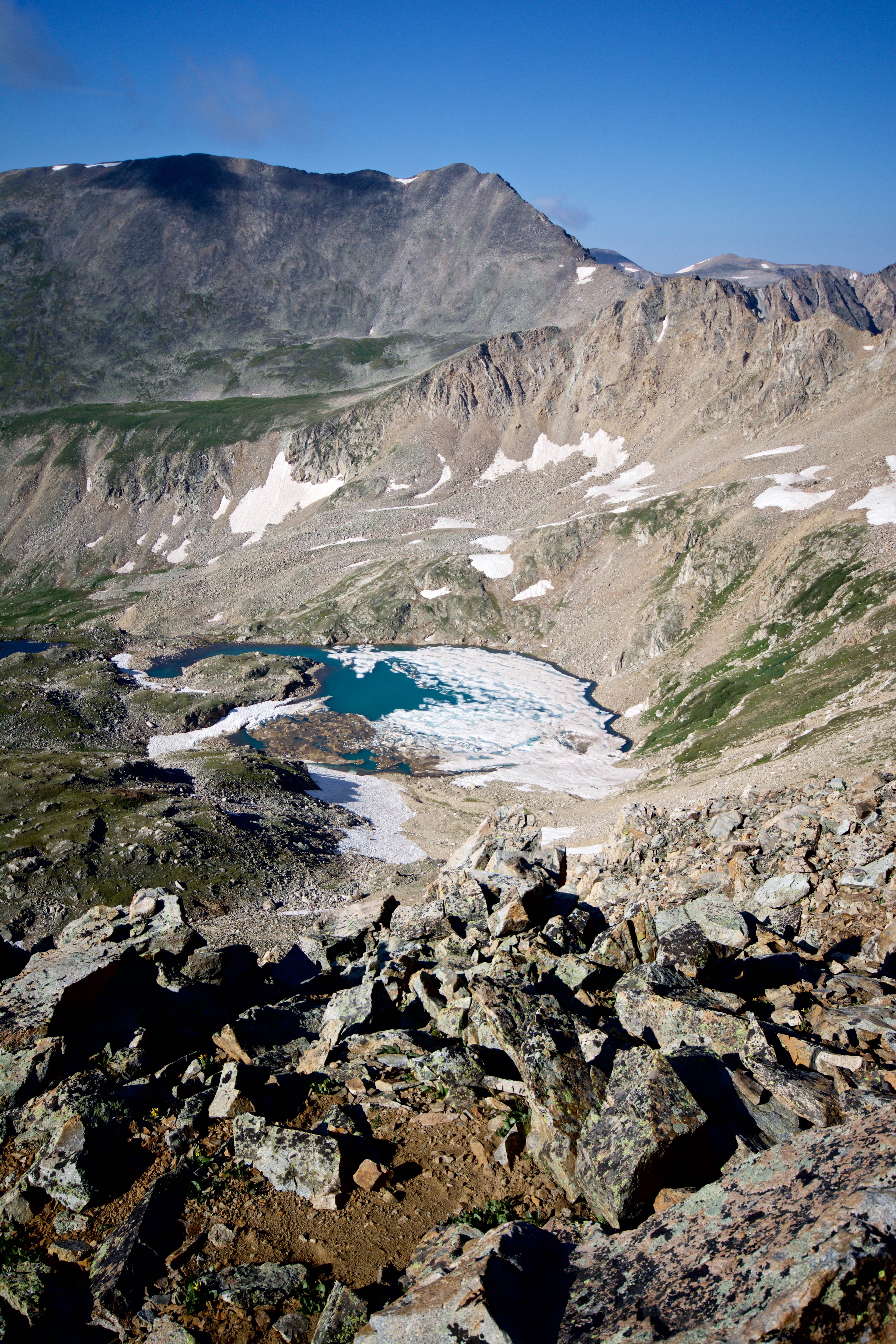 Kite Lake isn't the only lake in the area.  Explore just west of the campsite and you'll find a few beautiful alpine likes.