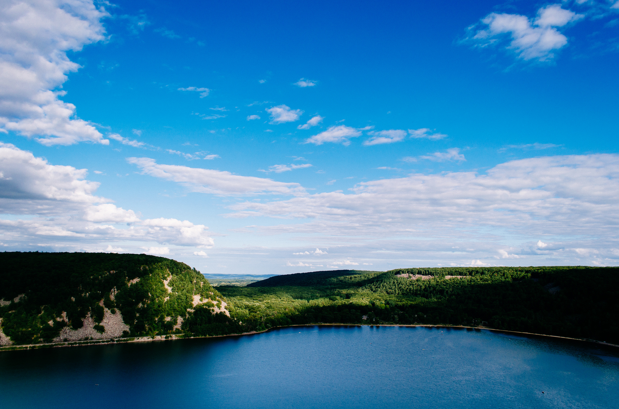 The highlights of Devil's Lake for me are the hikes up the East and West Bluff. The views like this one from the West Bluff and unlike anywhere in Wisconsin.