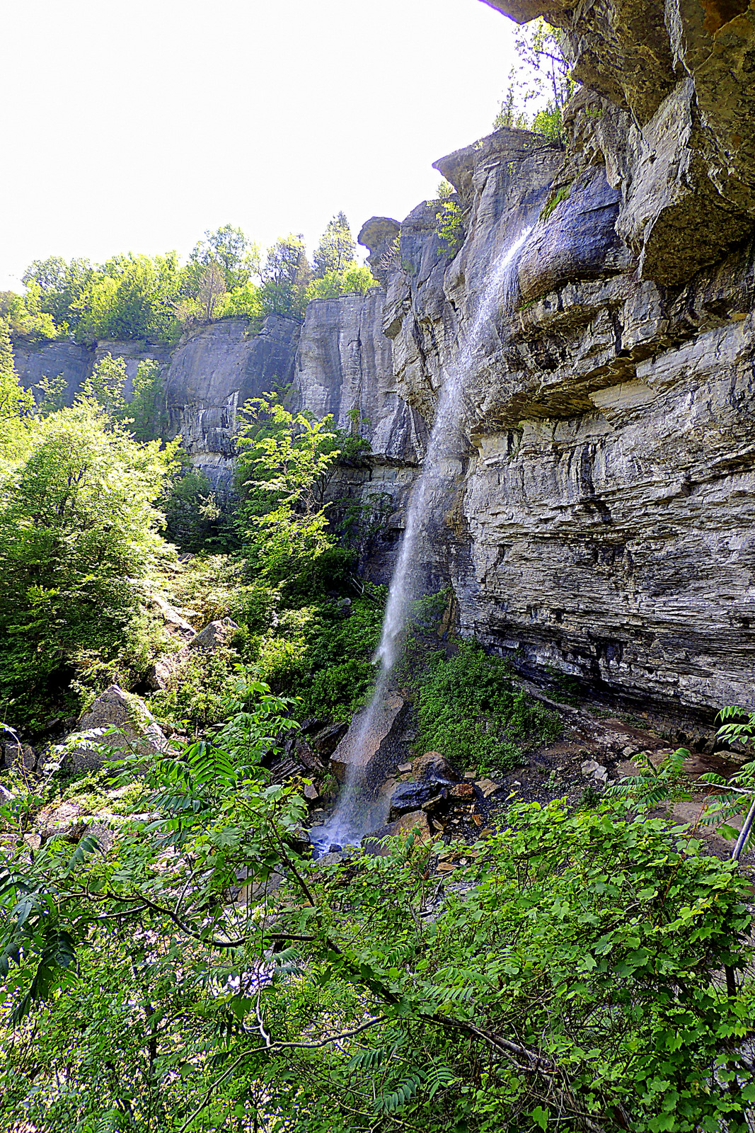 Waterfalls keep you cool on the Indian Ladder Trail