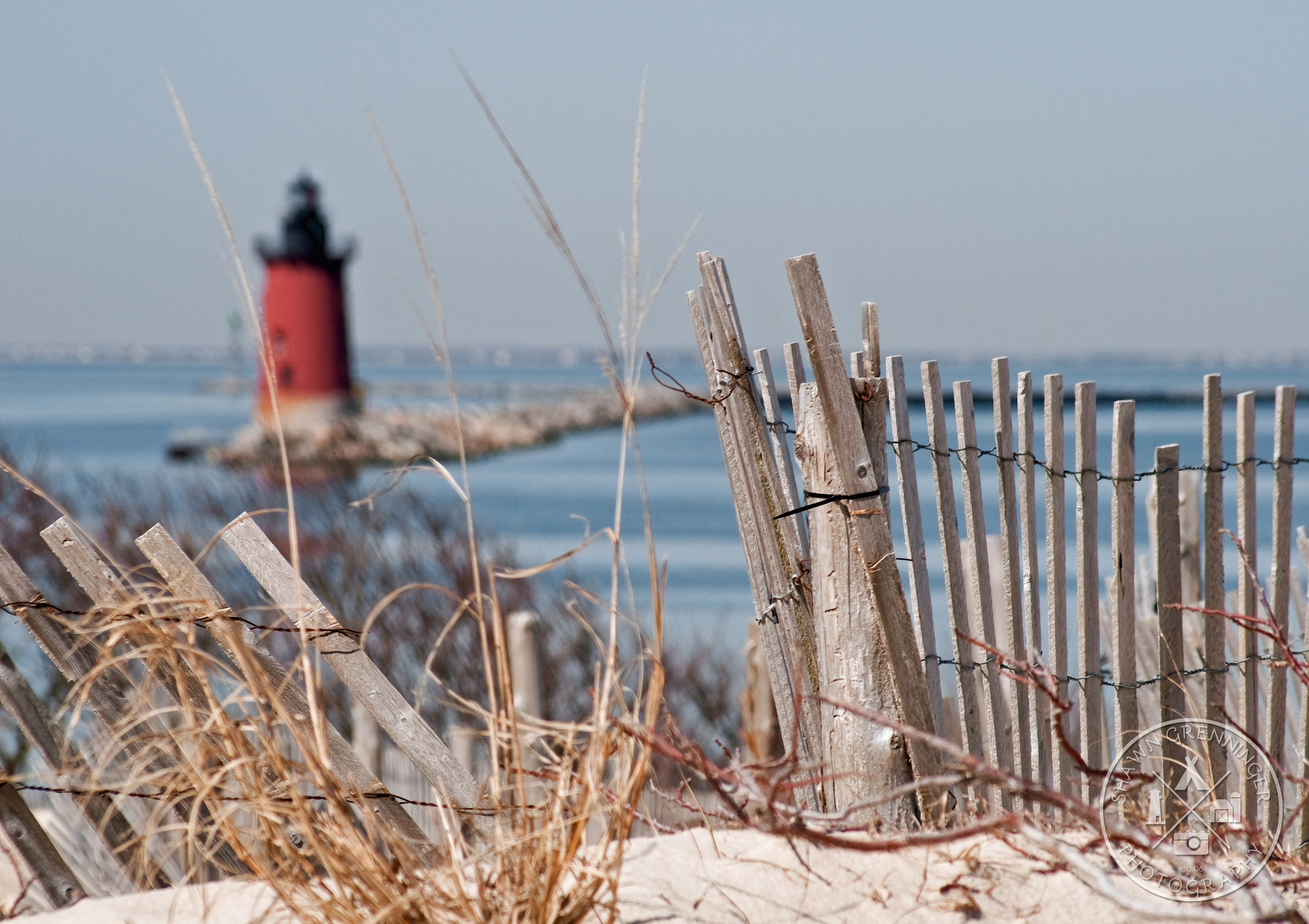 Frome the Dunes, Delaware Breakwater Lighthouse