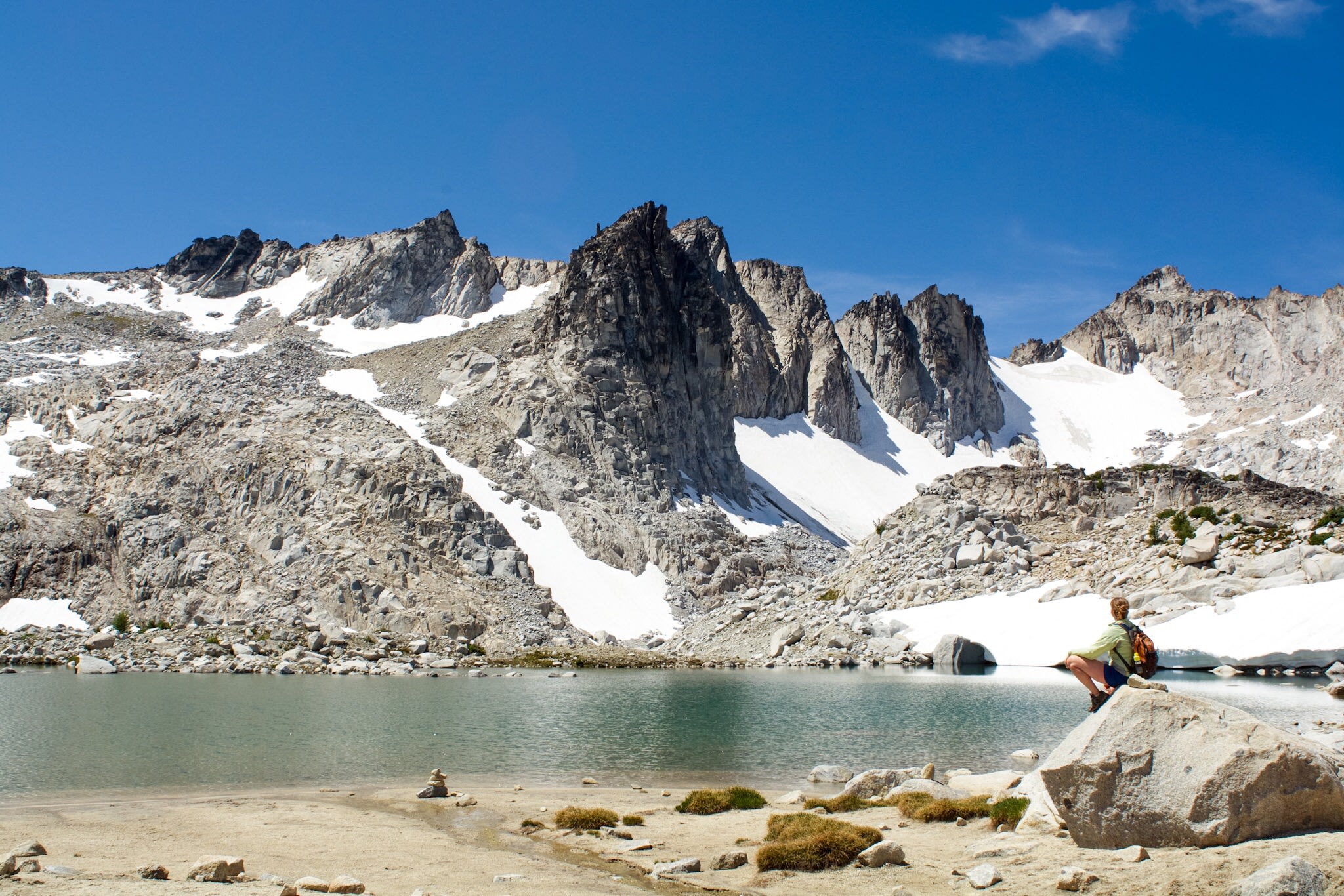 The Stuart Lake trailhead, one access point to the Enchantments, is close by! If you're feeling strong, head up Asgard Pass and visit one of the most stunning places in Washington! 