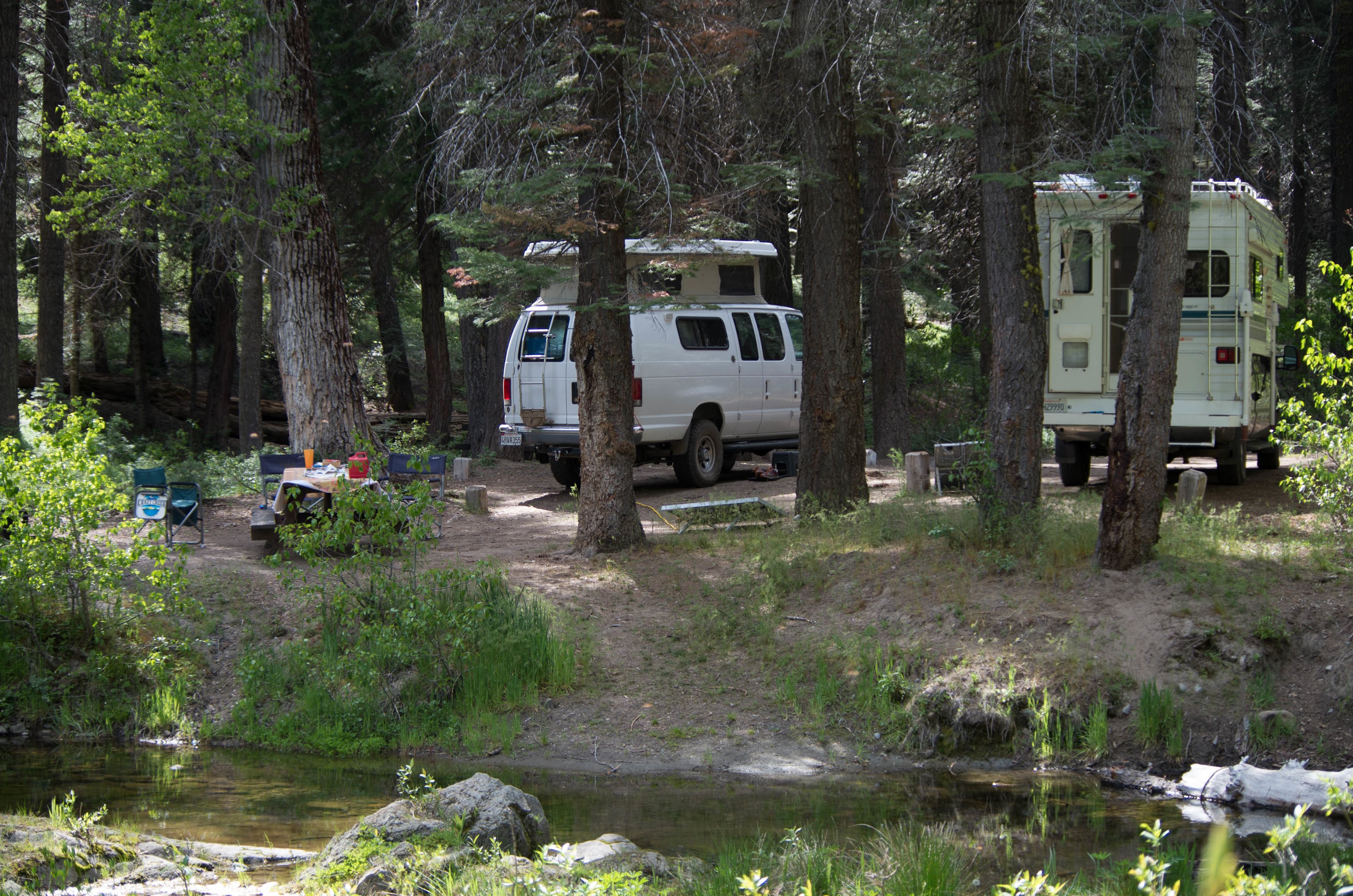 Furthest campsite (double) from entrance