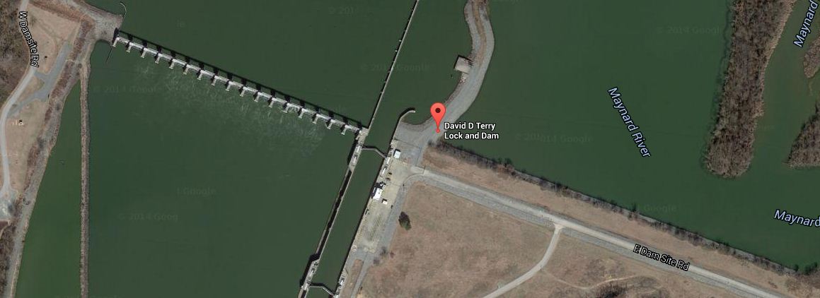 Arkansas River - David D. Terry Lock and Dam