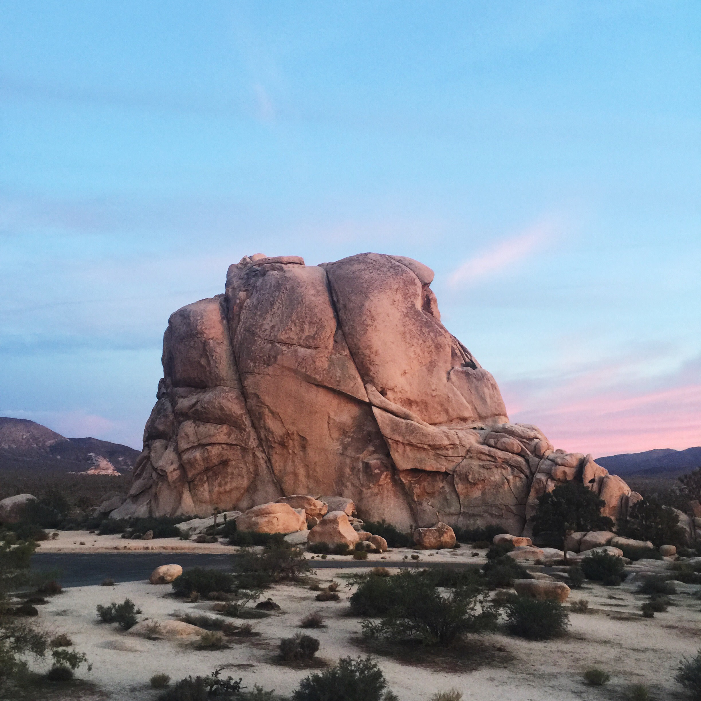 Famous climbing rock!  