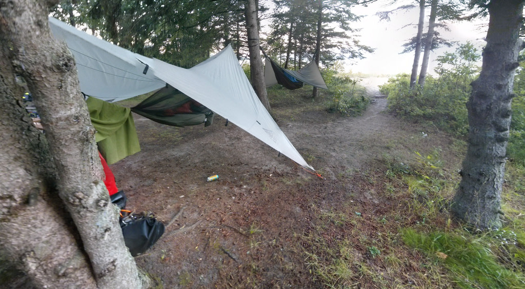 A little busy with trailers/RVs, but great amenities & lakefront access.