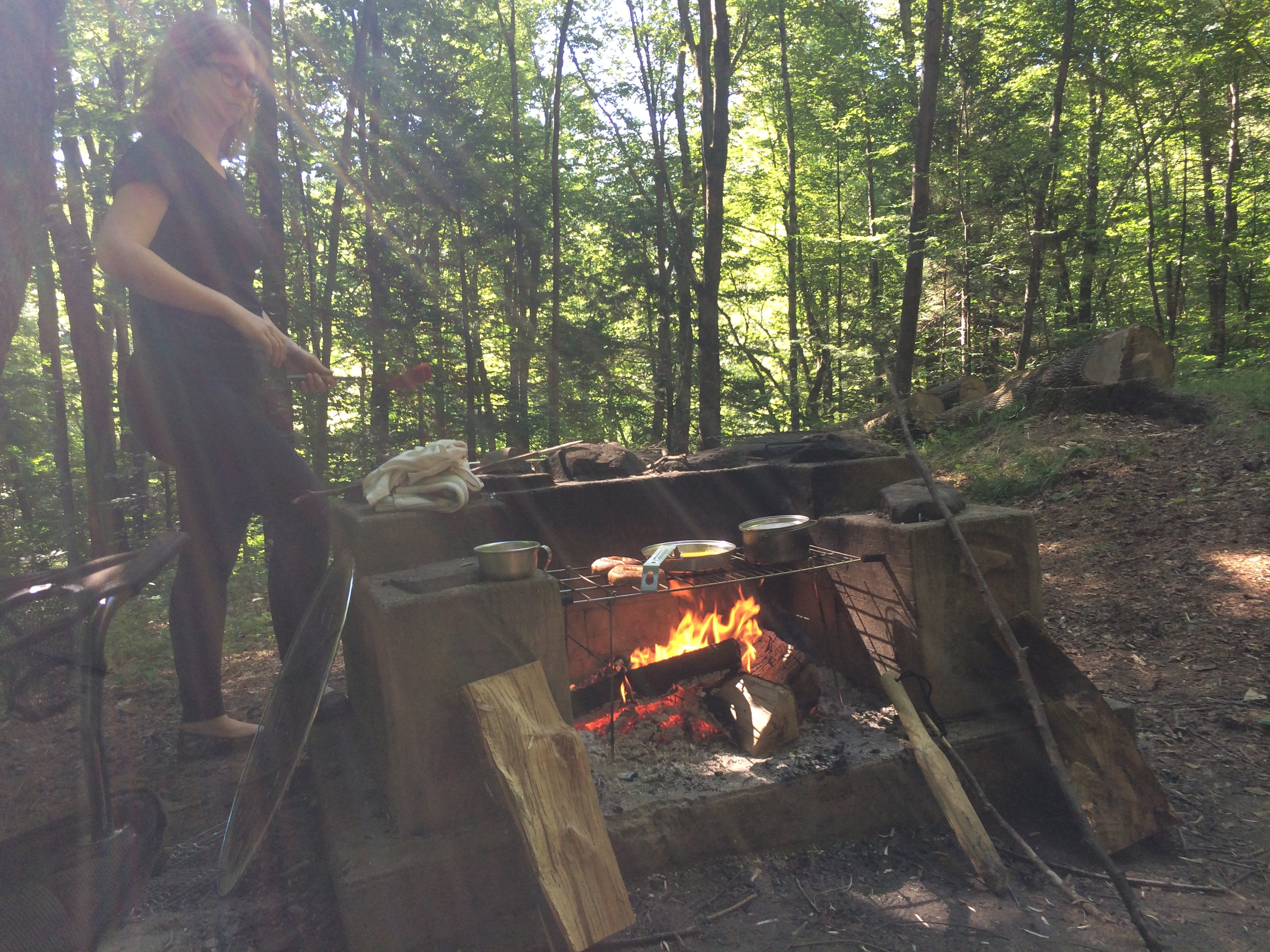 Another breakfast shot with the sun shining in 