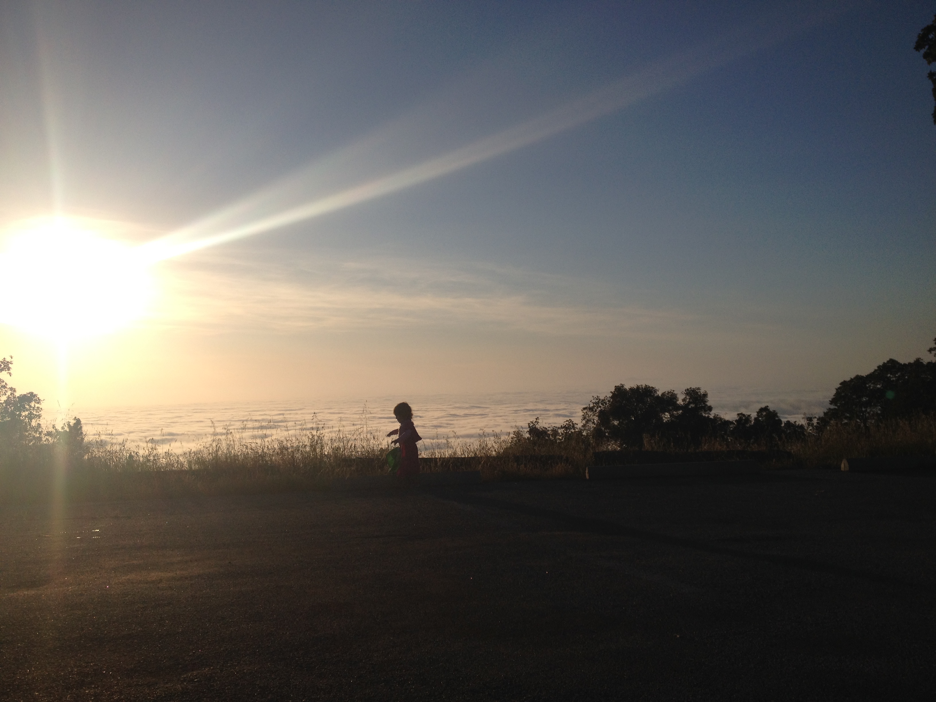 Sunset, Fremont Peak.