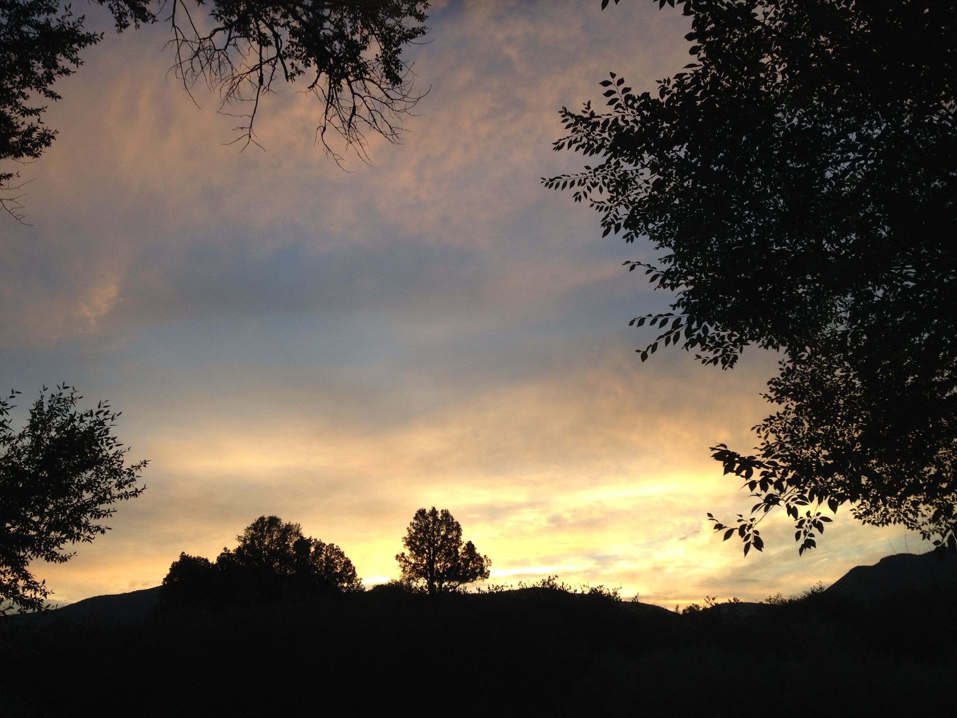 Sunset, Diamond Campground