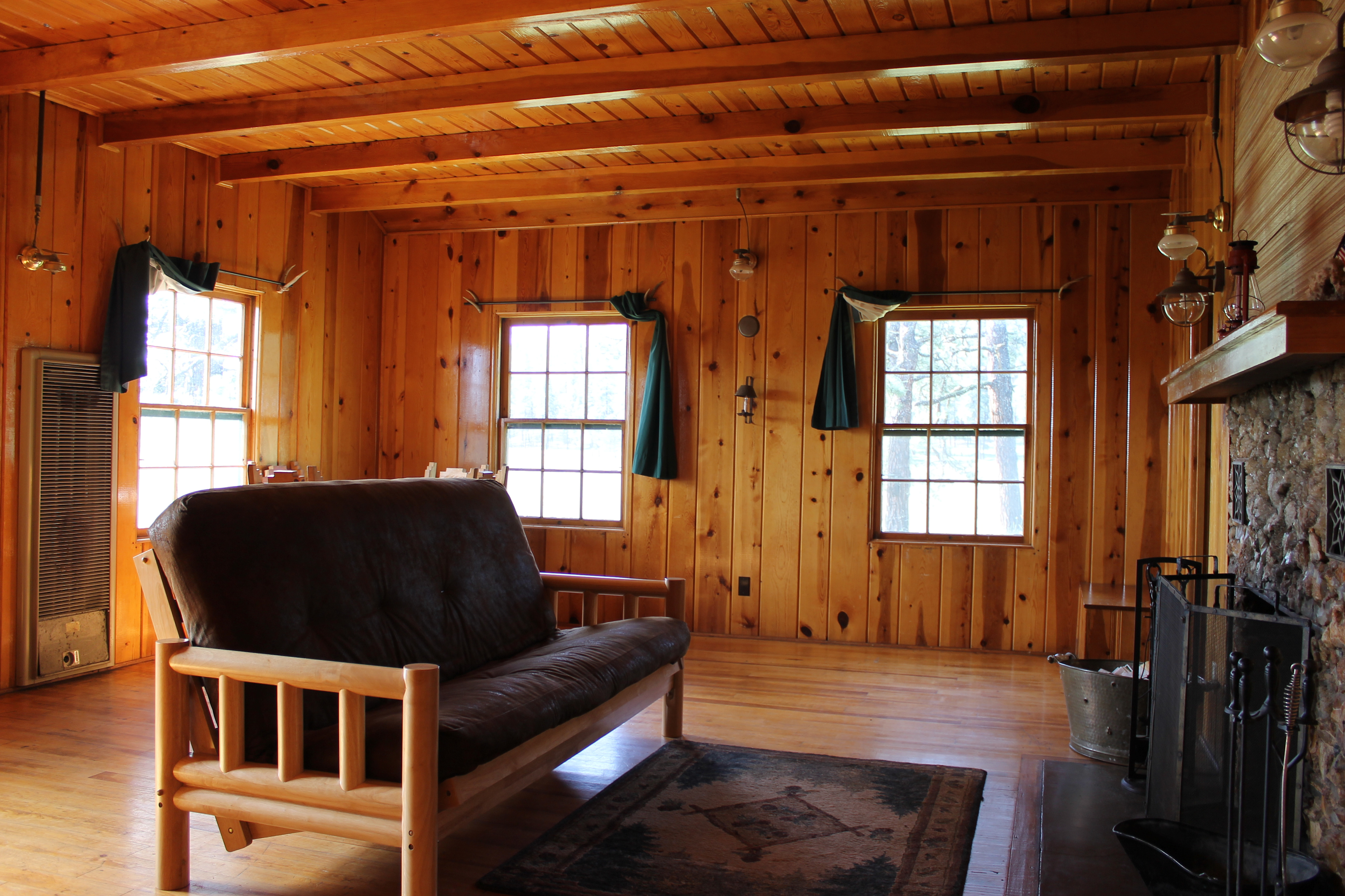 Spacious living room