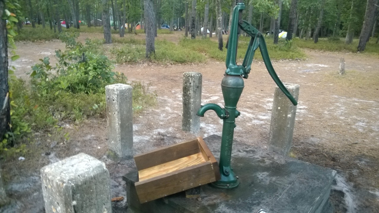 Great water but you have to work for it.