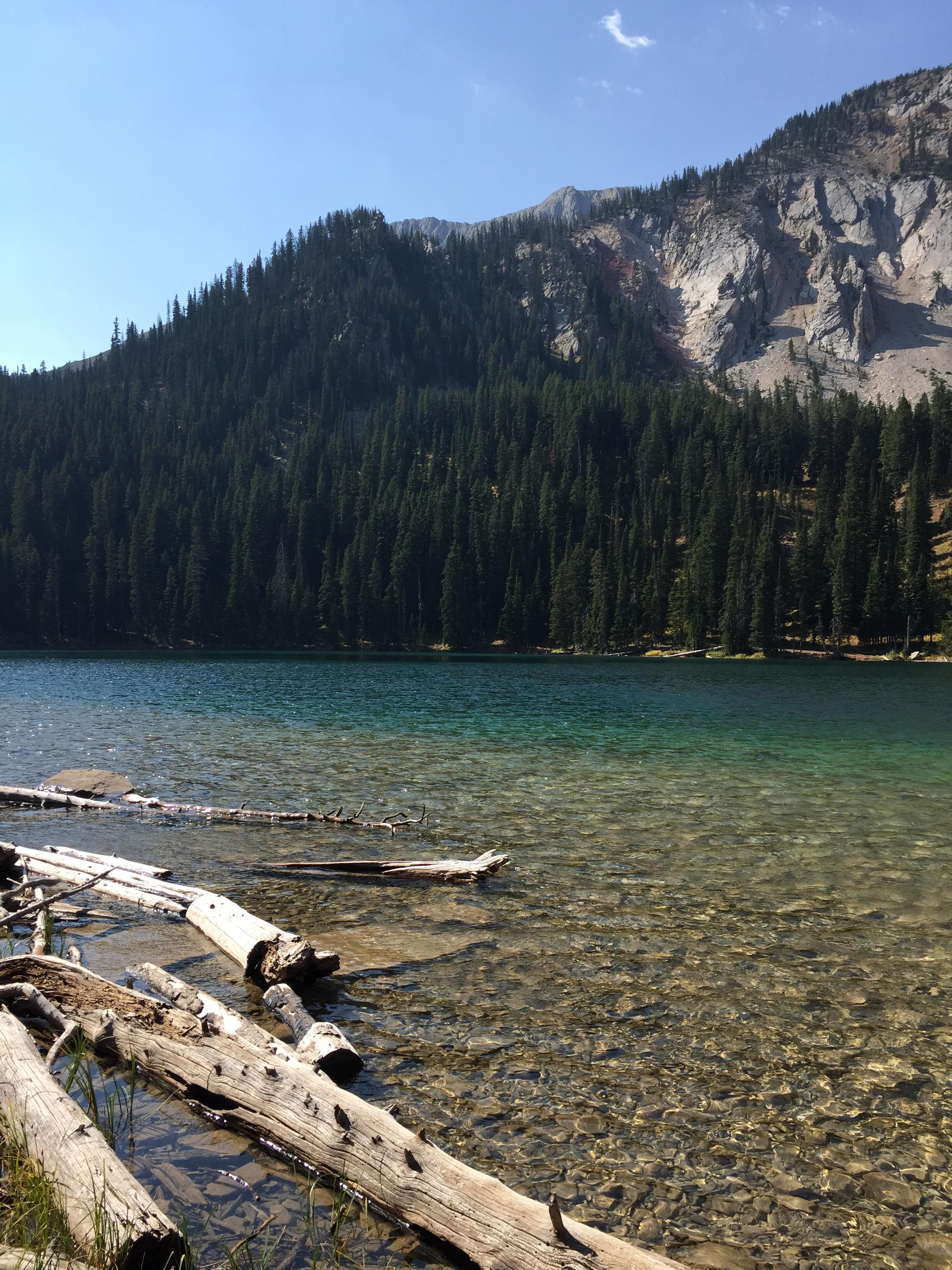 Cool and clear water.