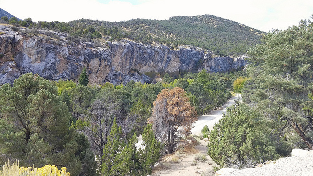 Grey Cliffs Over-flow campground- really desert looking and beautiful. This park is spectacular.