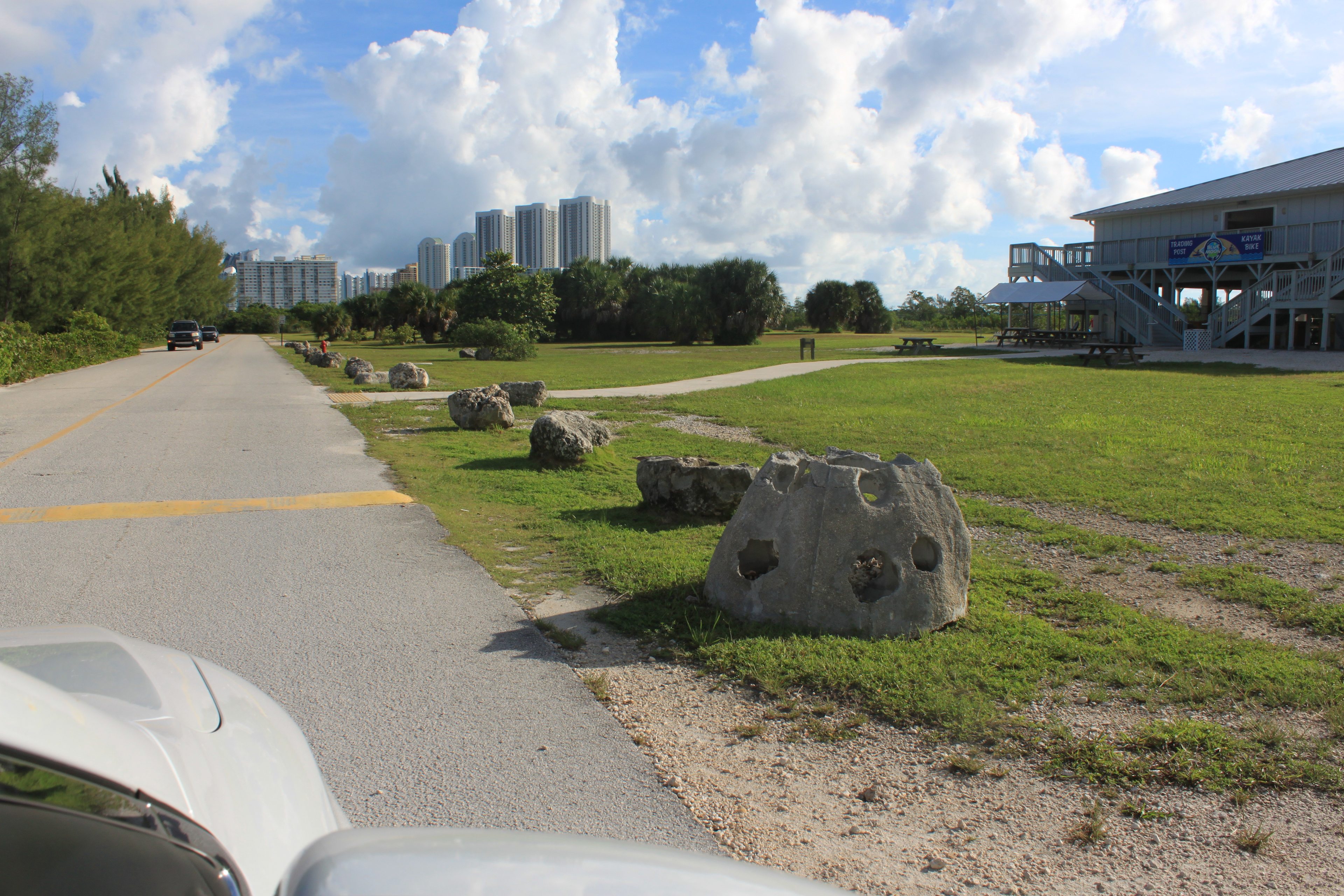 this is a nice escape from North Miami. you can see the buildings from the State Park but its a quiet oasis!