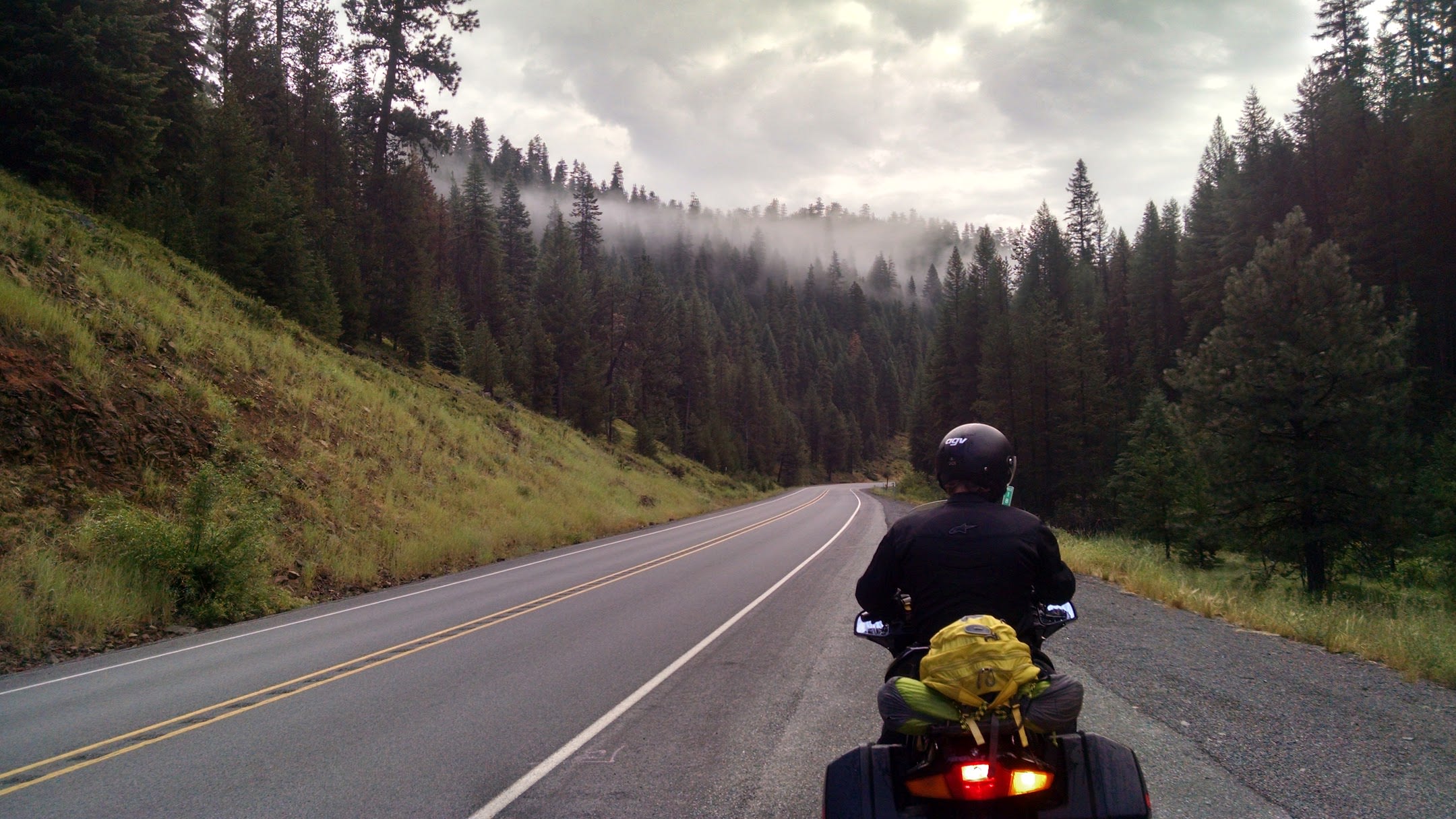 Set in a majestic green forest, right off of Hwy 26. 