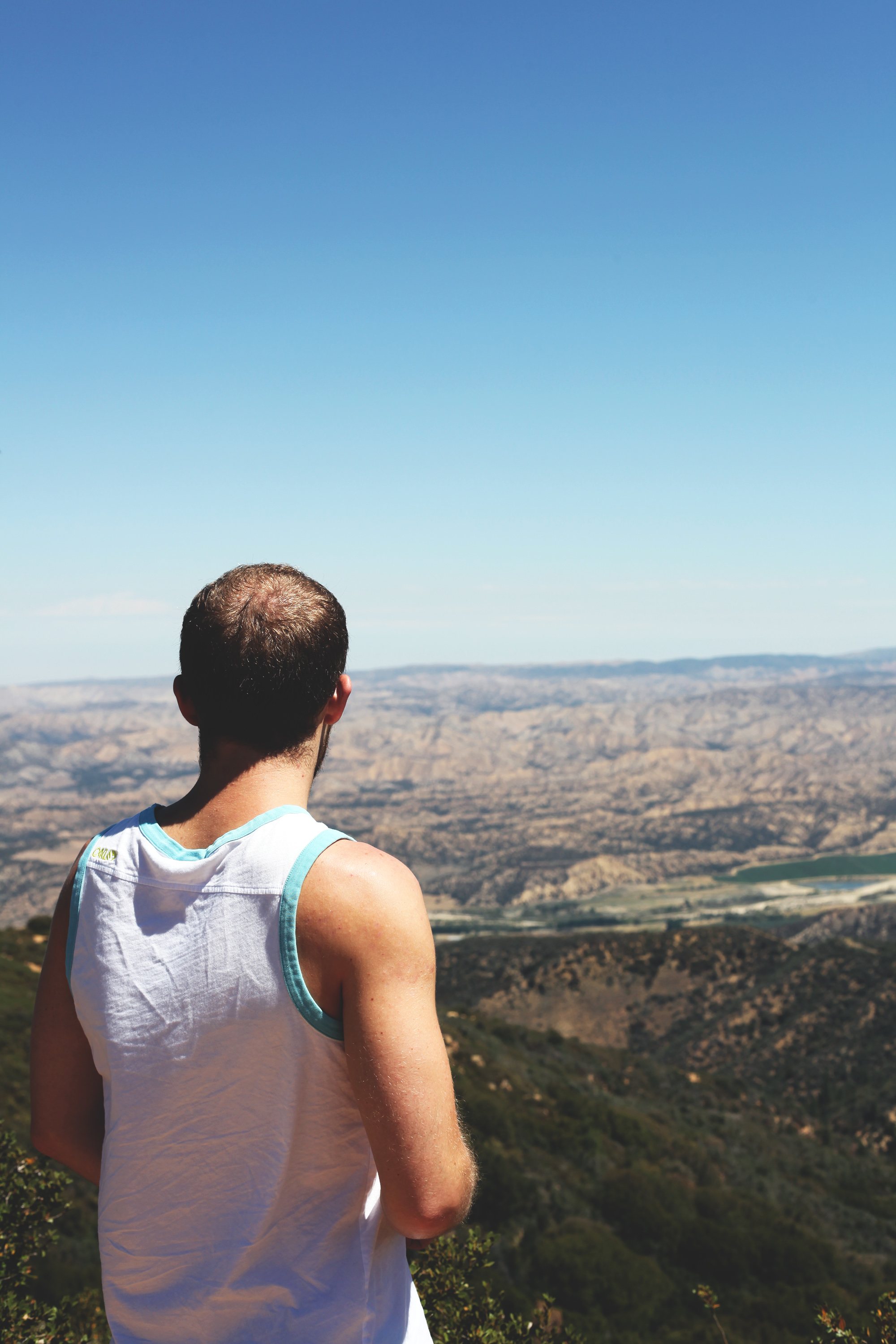 Looking NorthEast toward the badlands from the road leading into the campground.