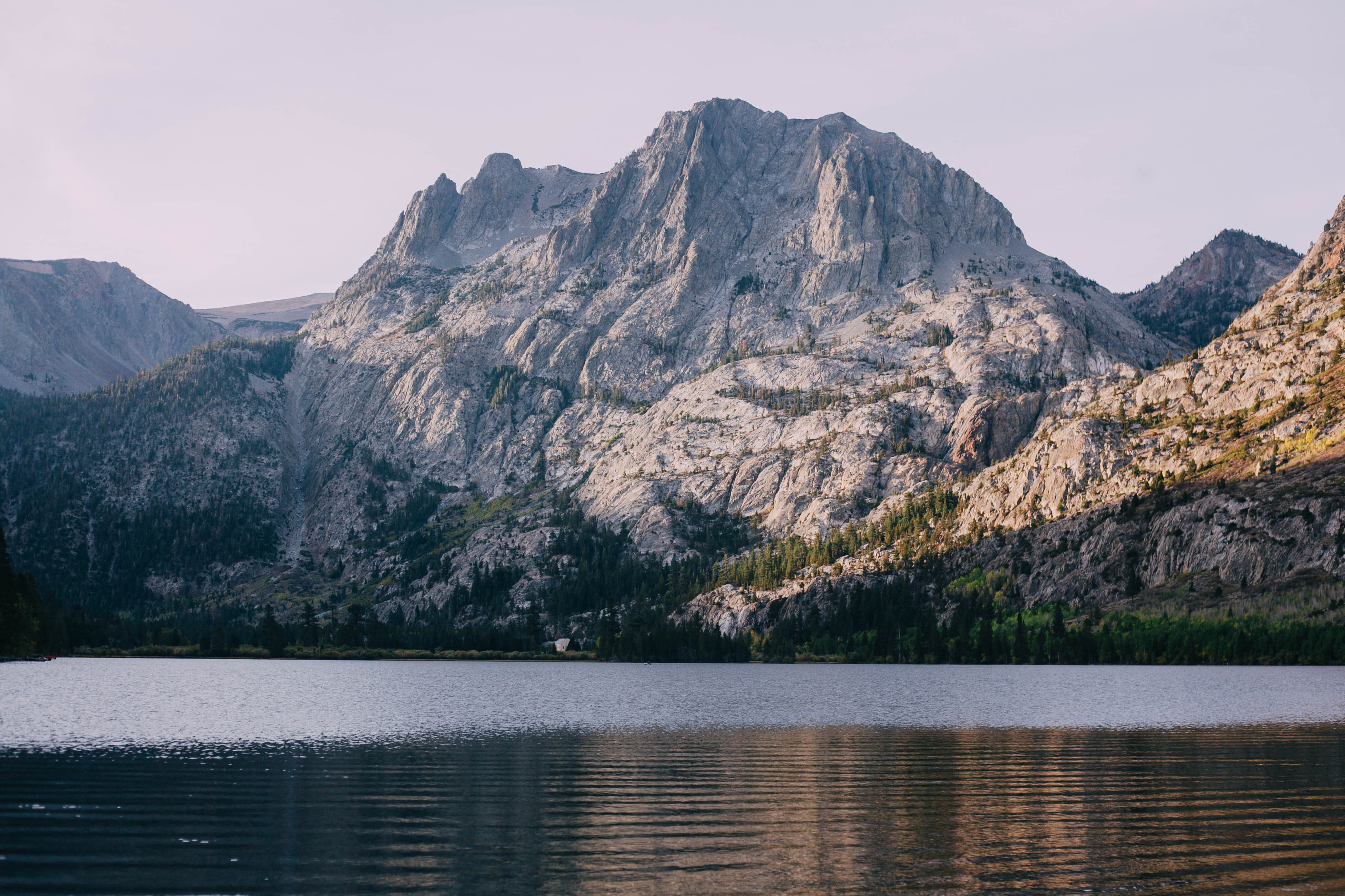 Early morning looking South over Silver Lake. 