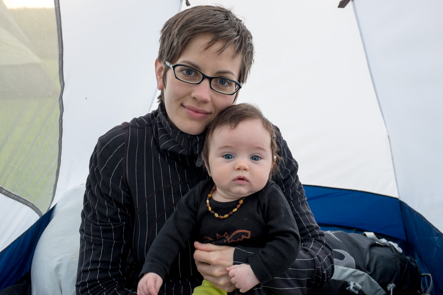 Never too young to start camping