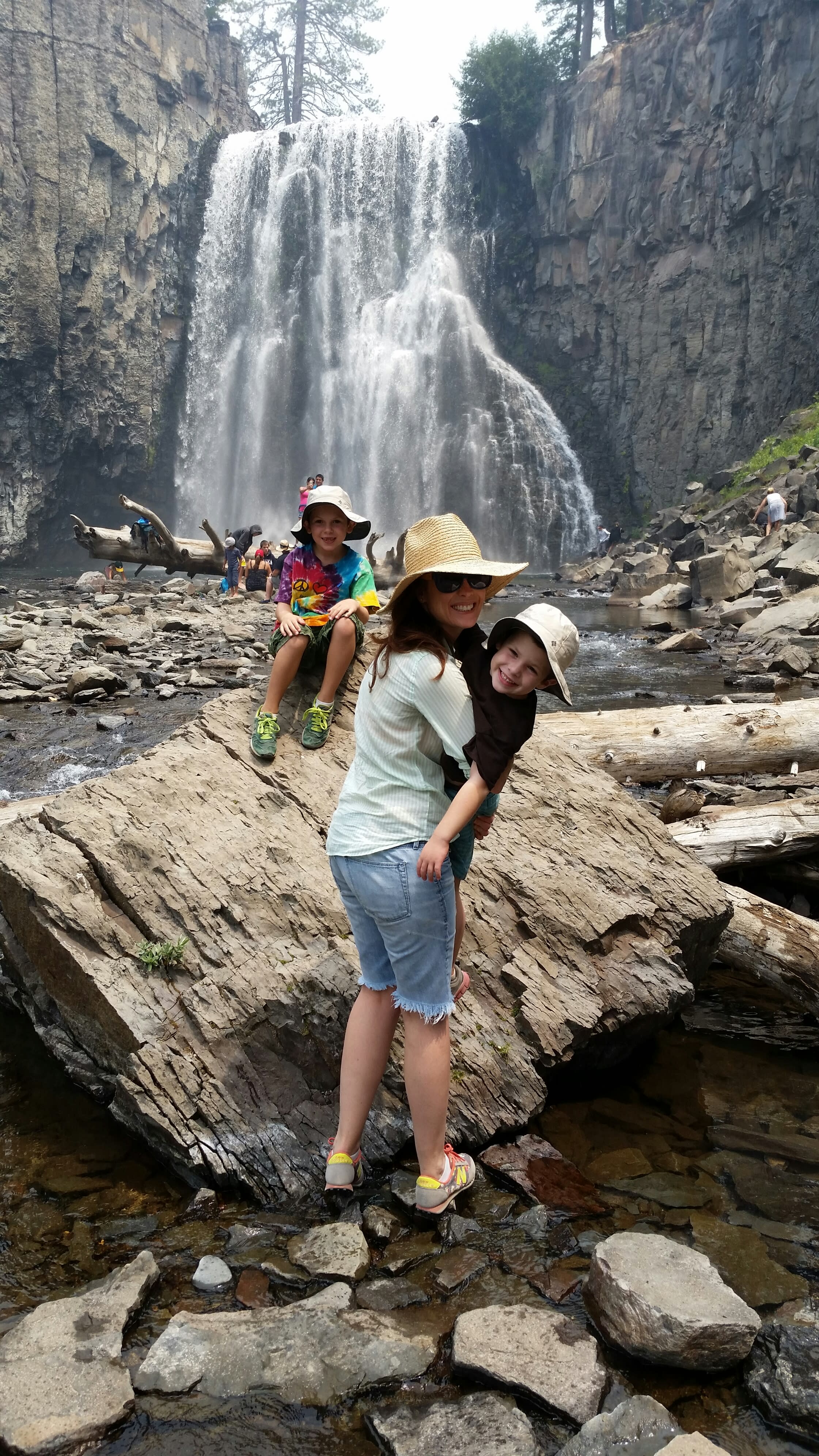 Rainbow falls on a nice, misty morning...........